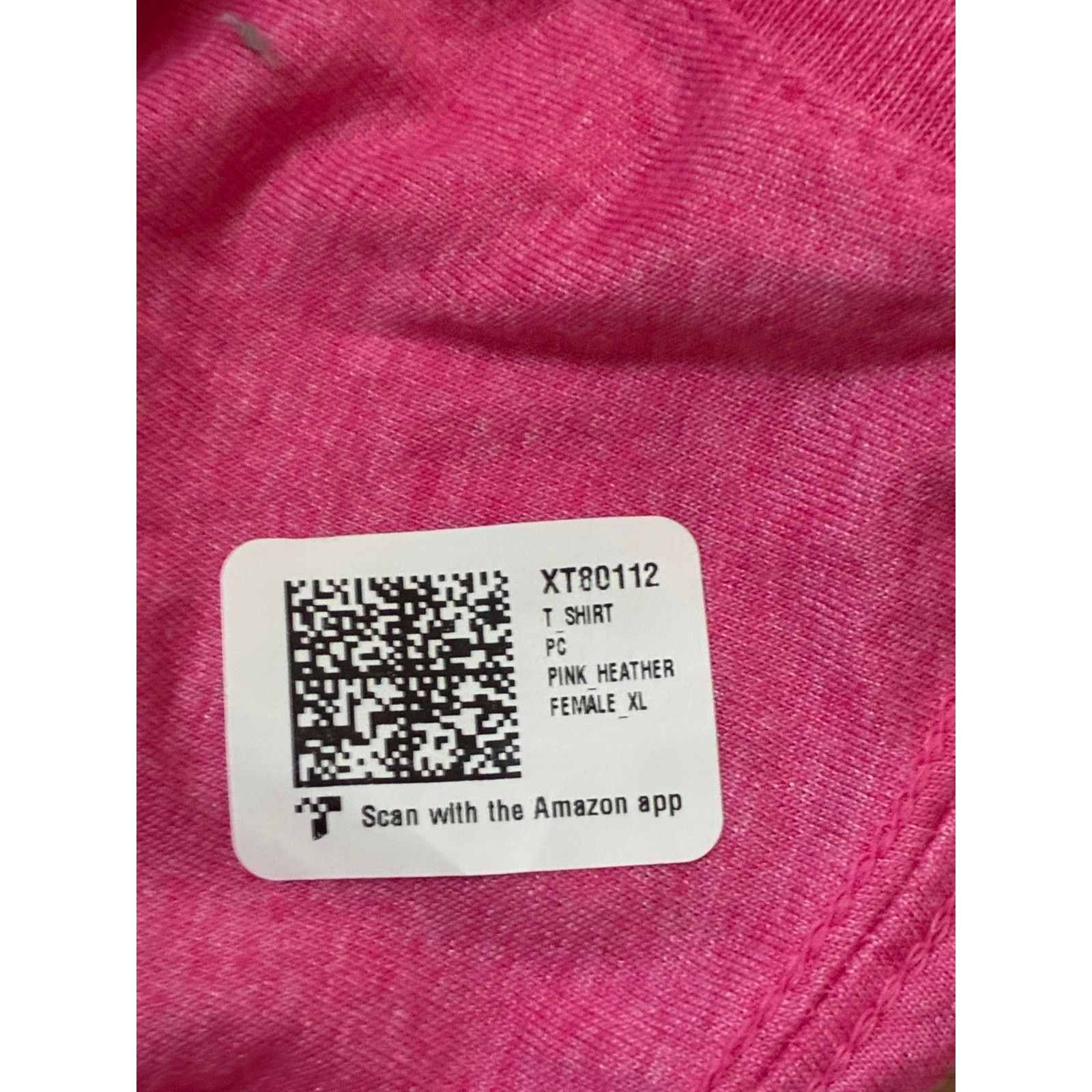 Gildan Gildan Joy Gladness Not Based On Circumstance Pink T-shirt Size XL / US 12-14 / IT 48-50 - 6 Thumbnail