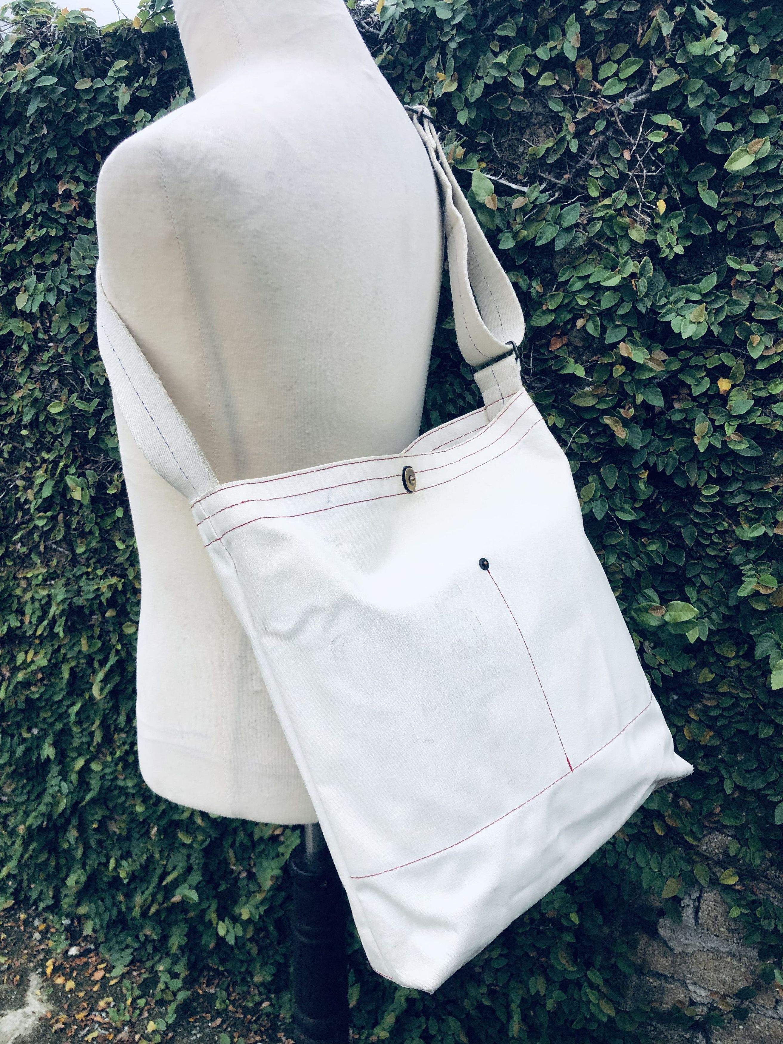 Japanese Brand 045 Yokohama Canvas Crossbody BAG Nippon Made Size ONE SIZE - 16 Thumbnail