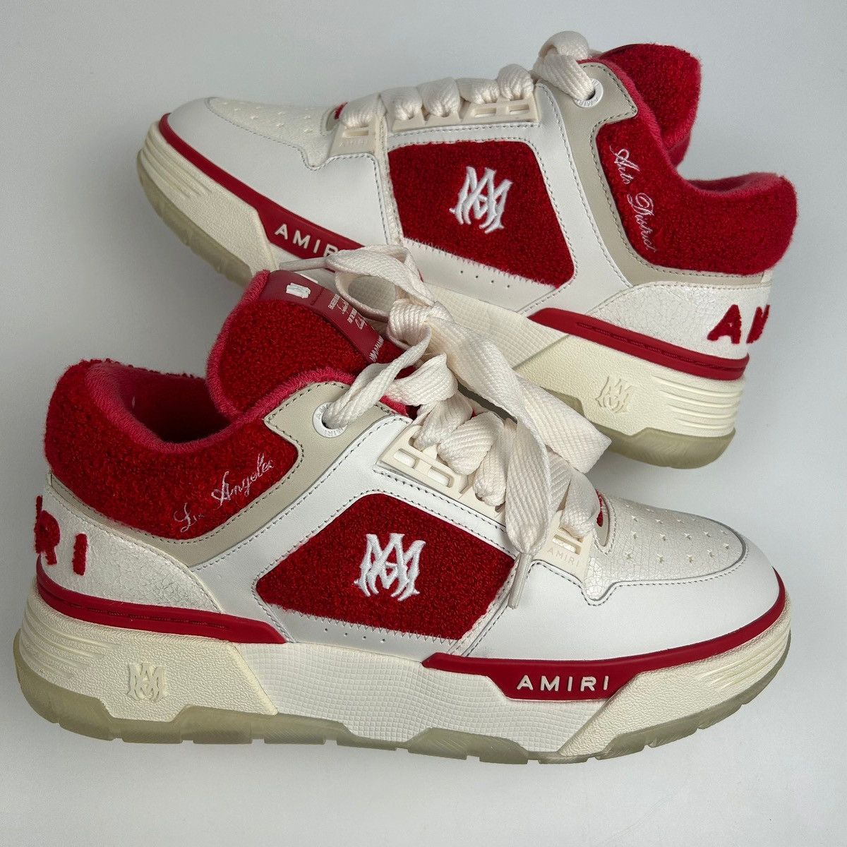 Amiri Amiri MA-1 Varsity Red Sneakers Size US 12 / EU 45 - 3 Thumbnail