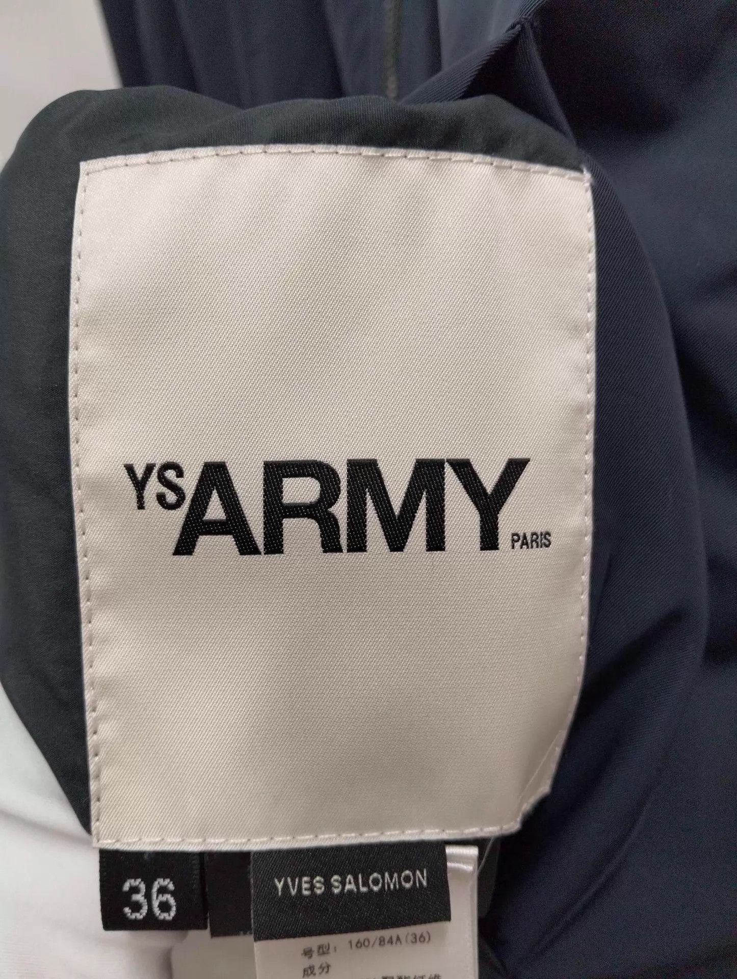 Yves Salomon YS ARMY Fur Coat 36 95 New Size XS / US 0-2 / IT 36-38 - 3 Thumbnail