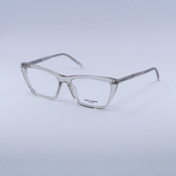 Saint Laurent Paris 🕶️ New Saint Laurent SL737 MICA THIN OPT 004 Eyeglasses Size ONE SIZE - 3 Thumbnail