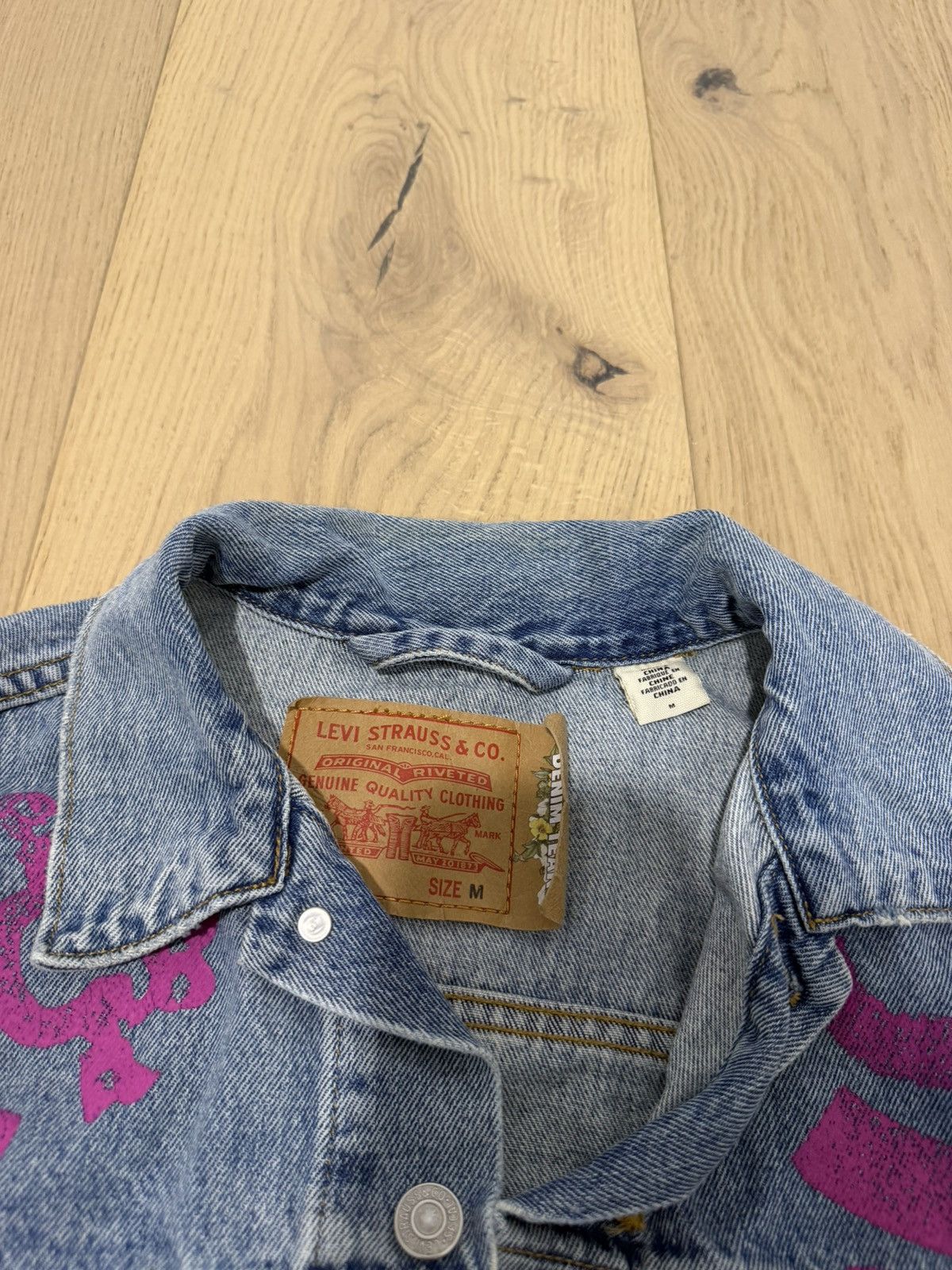 DENIM TEARS Denim Tears Levis Jean Jacket Size US M / EU 48-50 / 2 - 3 Thumbnail