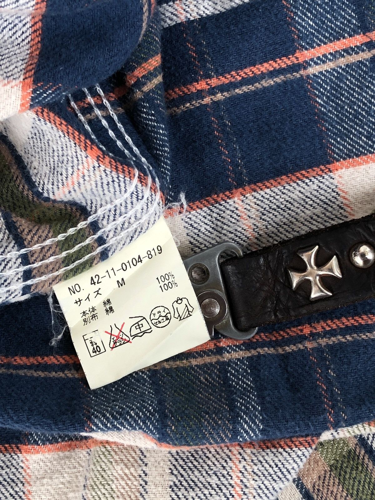 Beams Japan Vintage Classic Beams Hearts Flannel Shirt Plaid Button Up Size US M / EU 48-50 / 2 - 13 Thumbnail