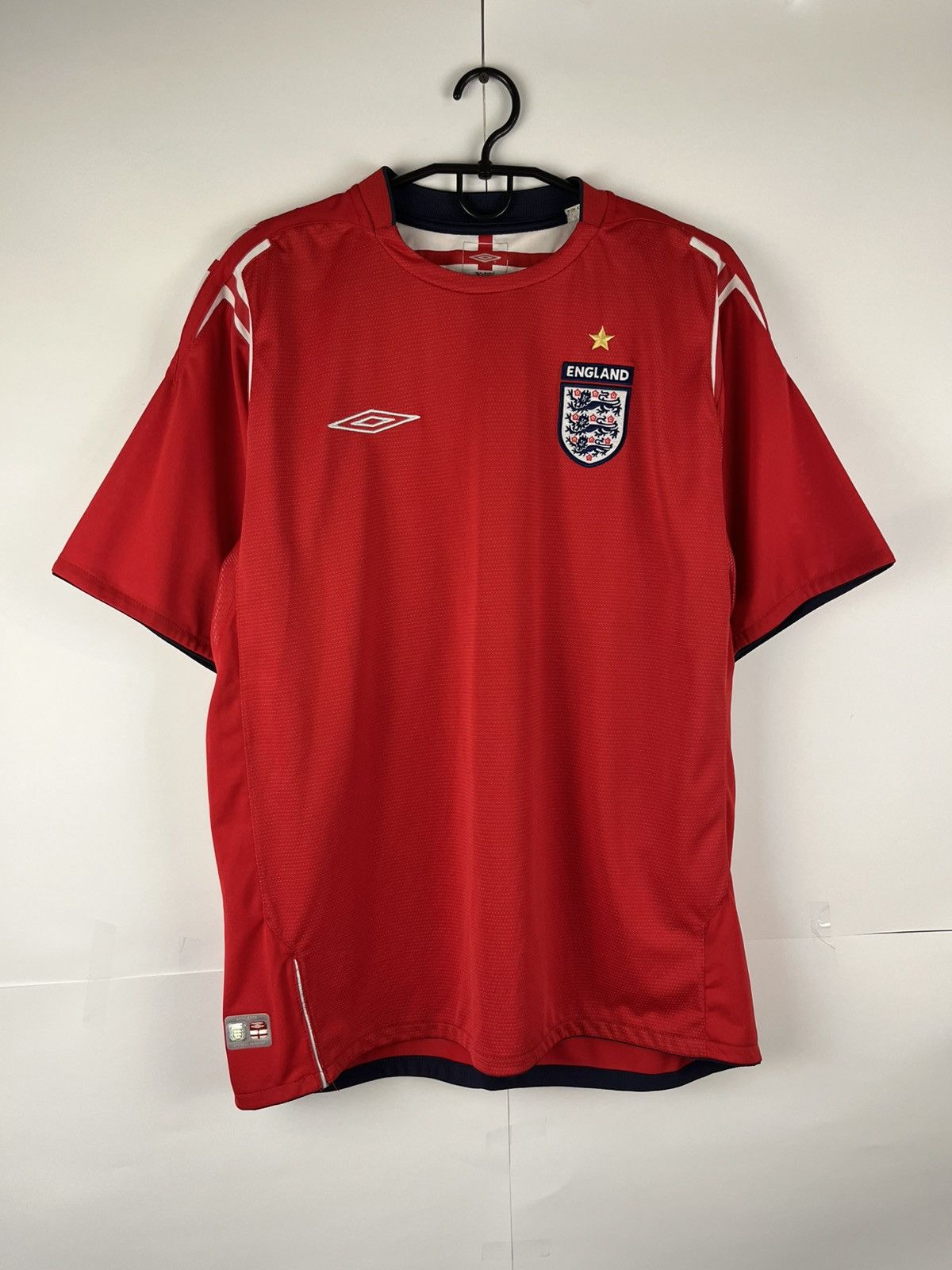 Umbro Umbro England Vintage 2005-2007 Football Jersey Size US L / EU 52-54 / 3 - 1 Thumbnail