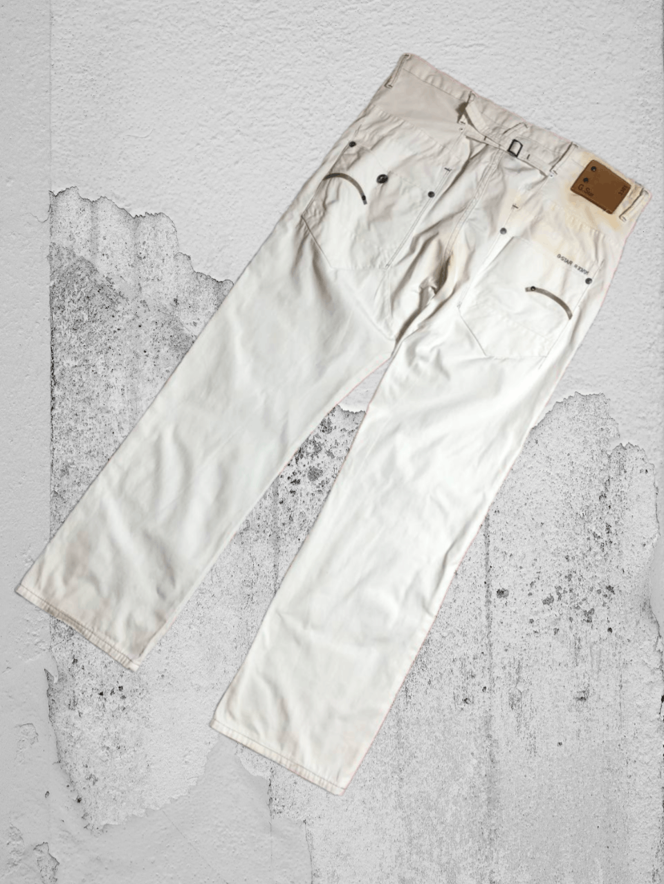 G-Star VTG Balenciaga Junya Watanabe Style Cargo Y2K Jeans 90s Size US 34 / EU 50 - 1 Thumbnail