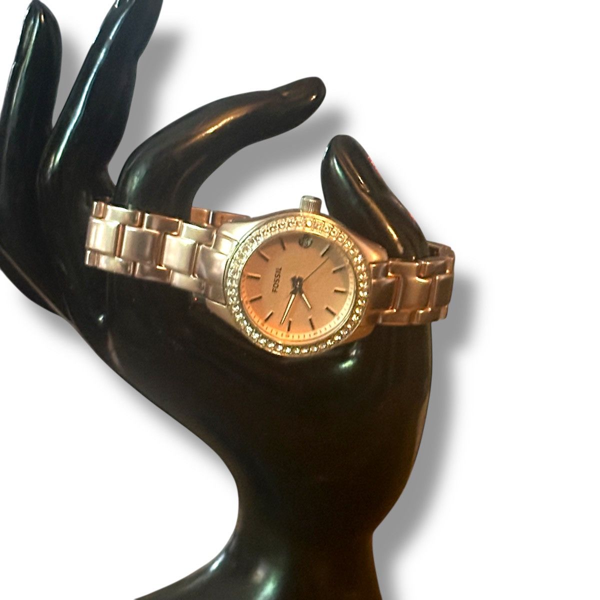 Fossil Fossil Stella Mini Glitz blush watch ES2976 Size ONE SIZE - 2 Thumbnail