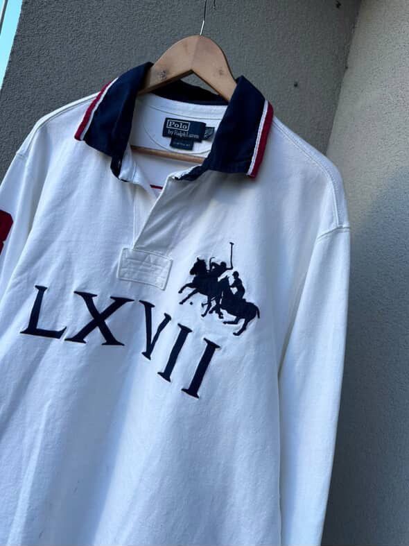 Other Vintage polo Ralph Lauren rugby jersey size XXL logo rare Size US XXL / EU 58 / 5 - 3 Thumbnail