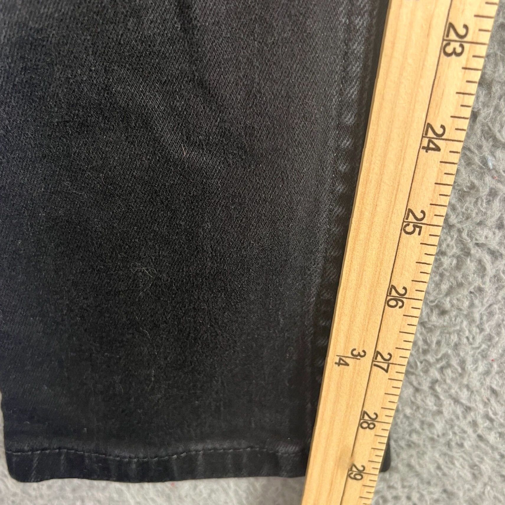 Levi's VINTAGE Levi's 511 Jeans Men 28x29 Black Straight Dark Wash Denim Slim Fit Casual Size US 34 / EU 50 - 2 Thumbnail