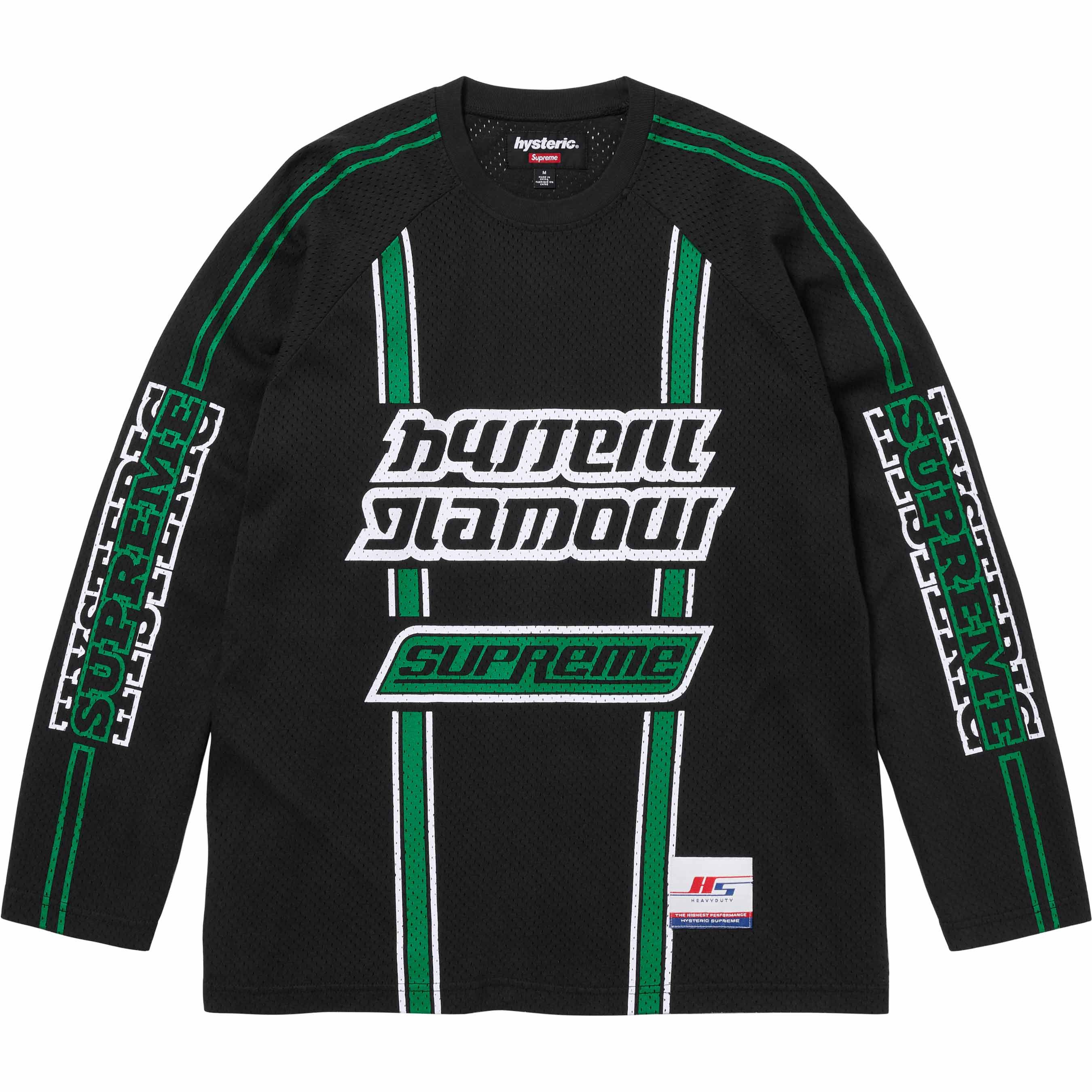 Hysteric Glamour × Supreme Supreme HYSTERIC GLAMOUR Mesh L/S Top 