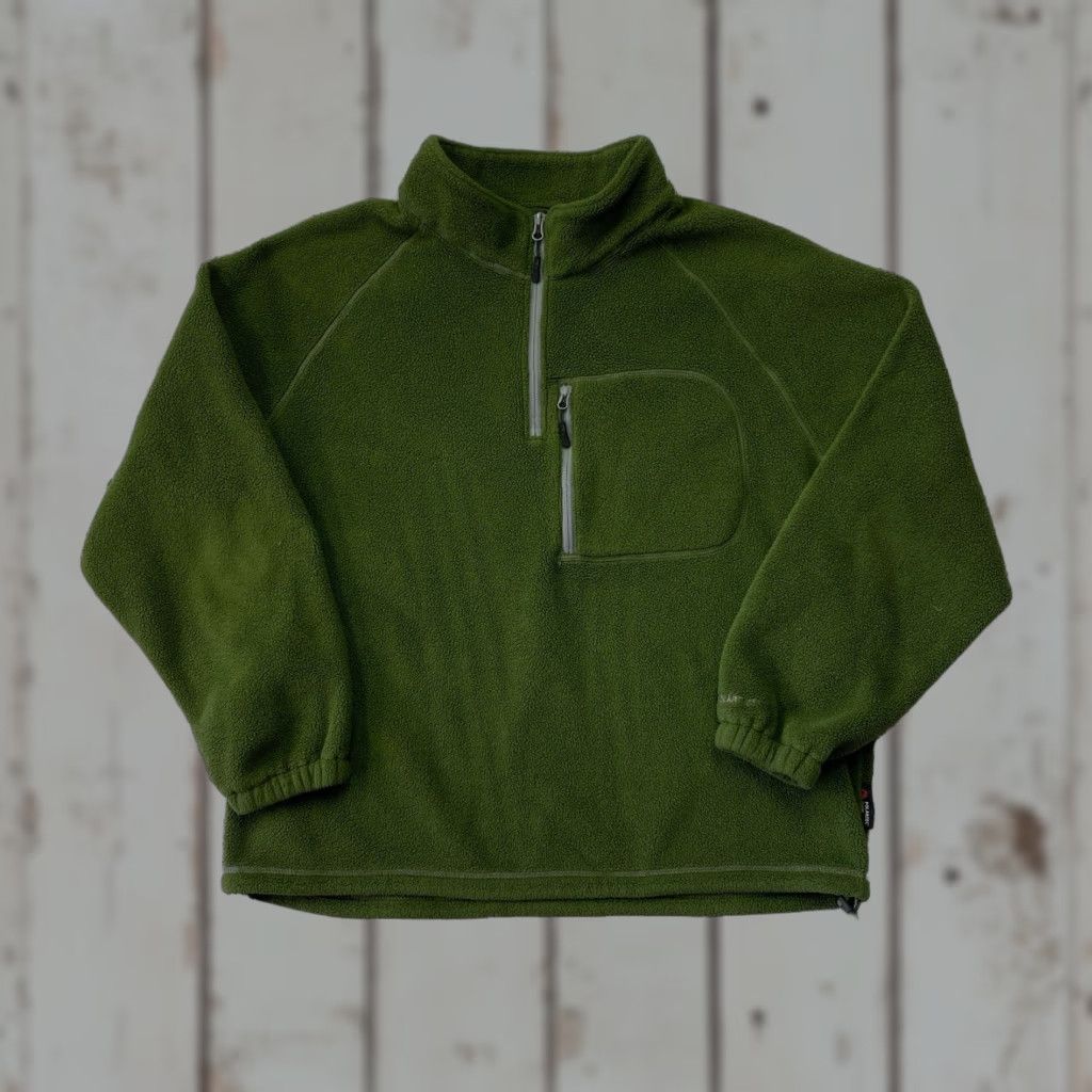 Vintage VINTAGE Cabela's Sweatshirt Polartec Fleece Green 1/4 Zip Mens 2XL Sweatshirt Shirt Pullover Size US XXL / EU 58 / 5 - 1 Thumbnail