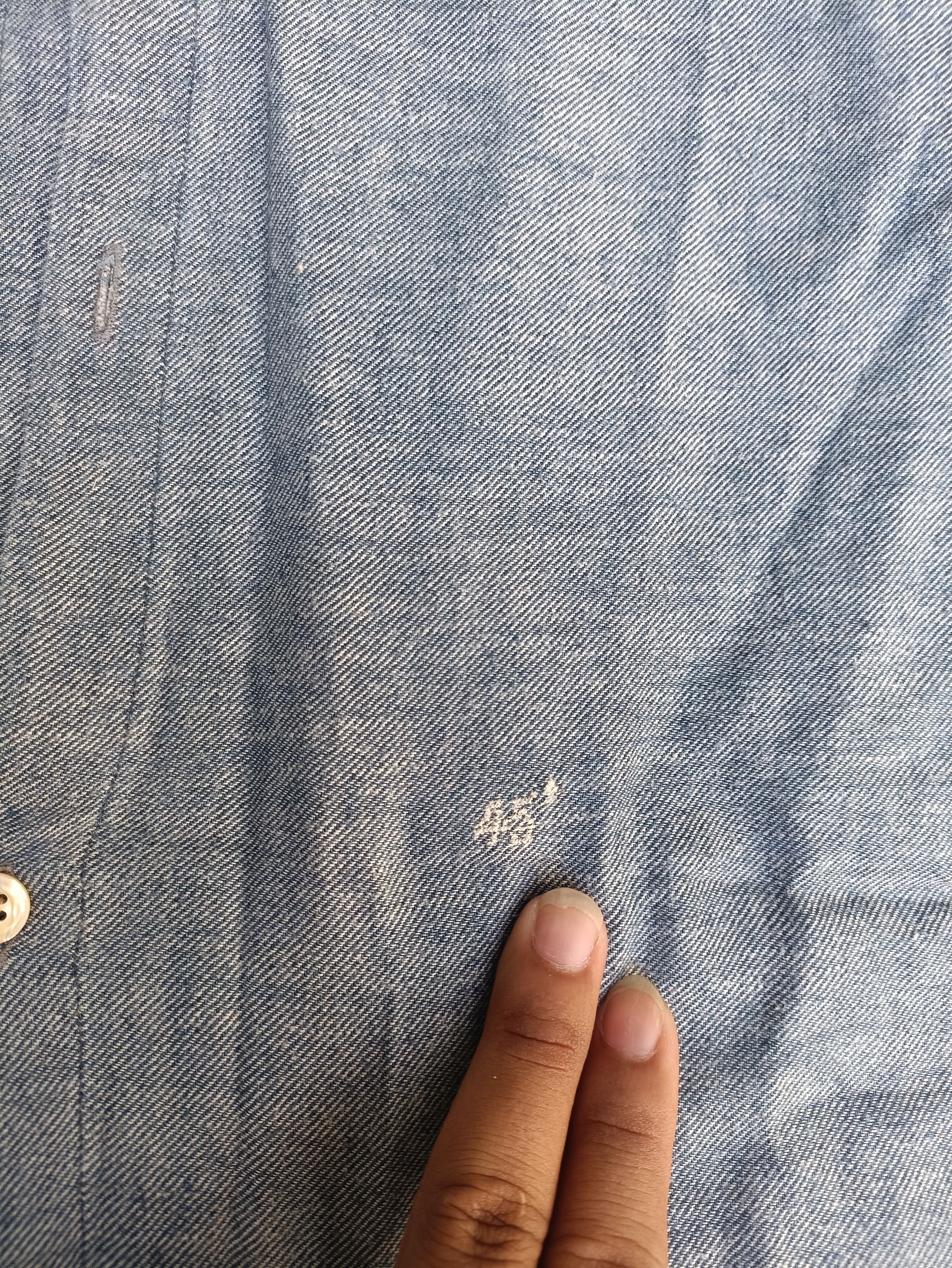 45rpm 45rpm chambray long shirt button ups top Size M / US 6-8 / IT 42-44 - 4 Thumbnail