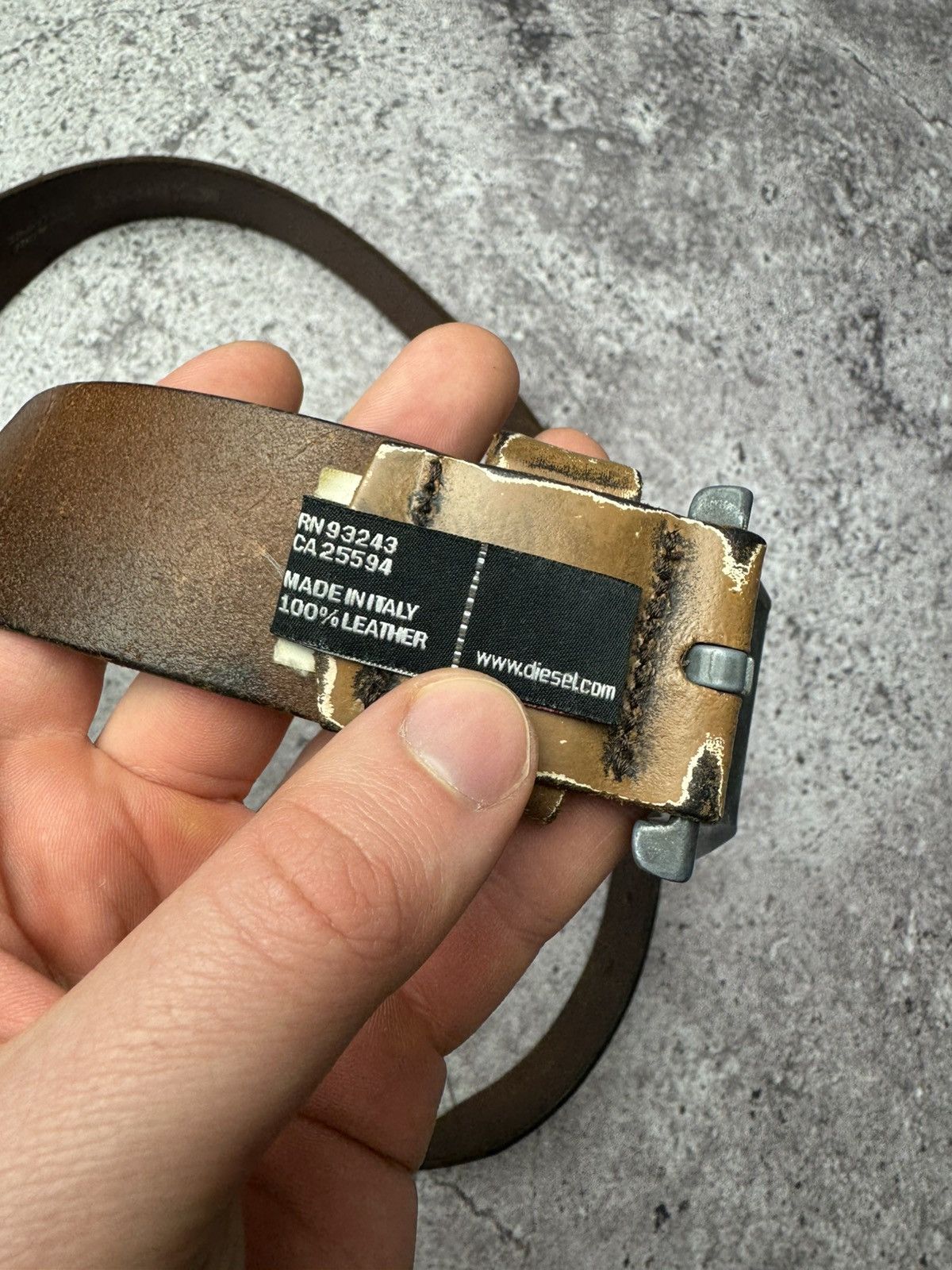 Diesel × Vintage Diesel Japanese Belt Vintage Size ONE SIZE - 6 Thumbnail