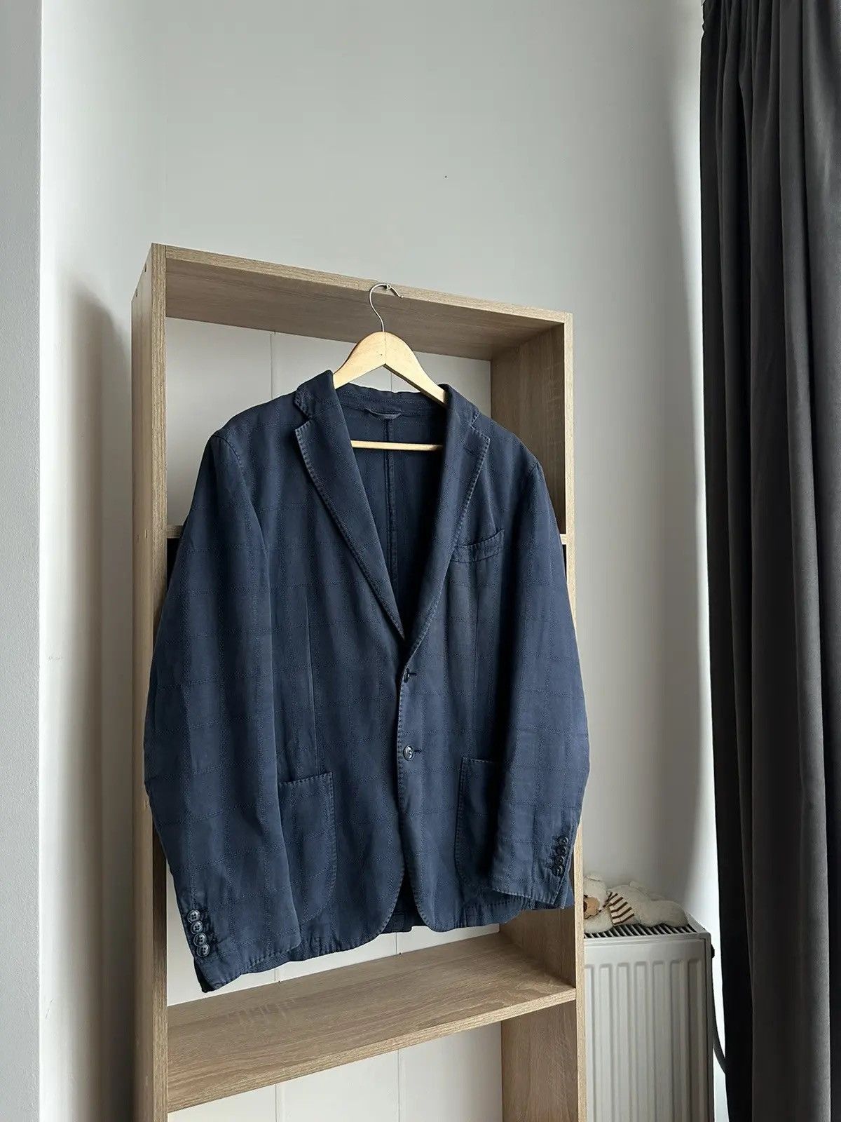 L.B.M. 1911 × Vintage L.B.M. 1911 Men's Lightweight Cotton Regular Fit Blazer Size 52R - 6 Thumbnail