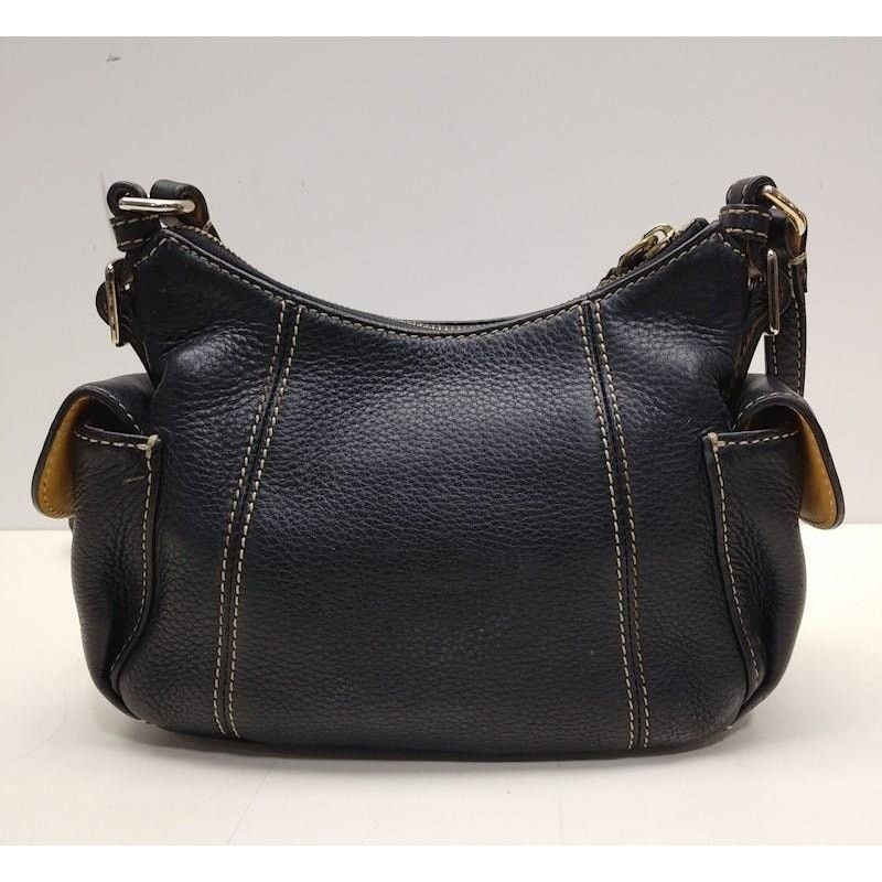Dooney & Bourke Dooney & Bourke Black Pebbled Leather Hobo Shoulder Bag Size ONE SIZE - 2 Thumbnail