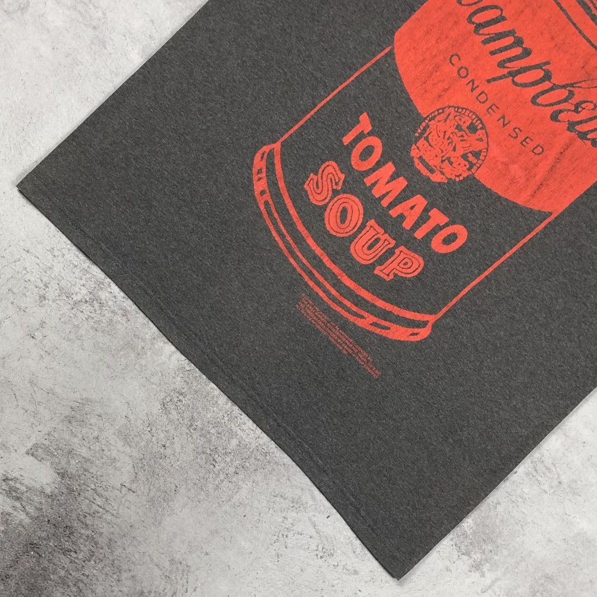 Andy Warhol Vintage Andy Warhol Campbell's Tomato Soup Gingham Tee Size US M / EU 48-50 / 2 - 7 Thumbnail
