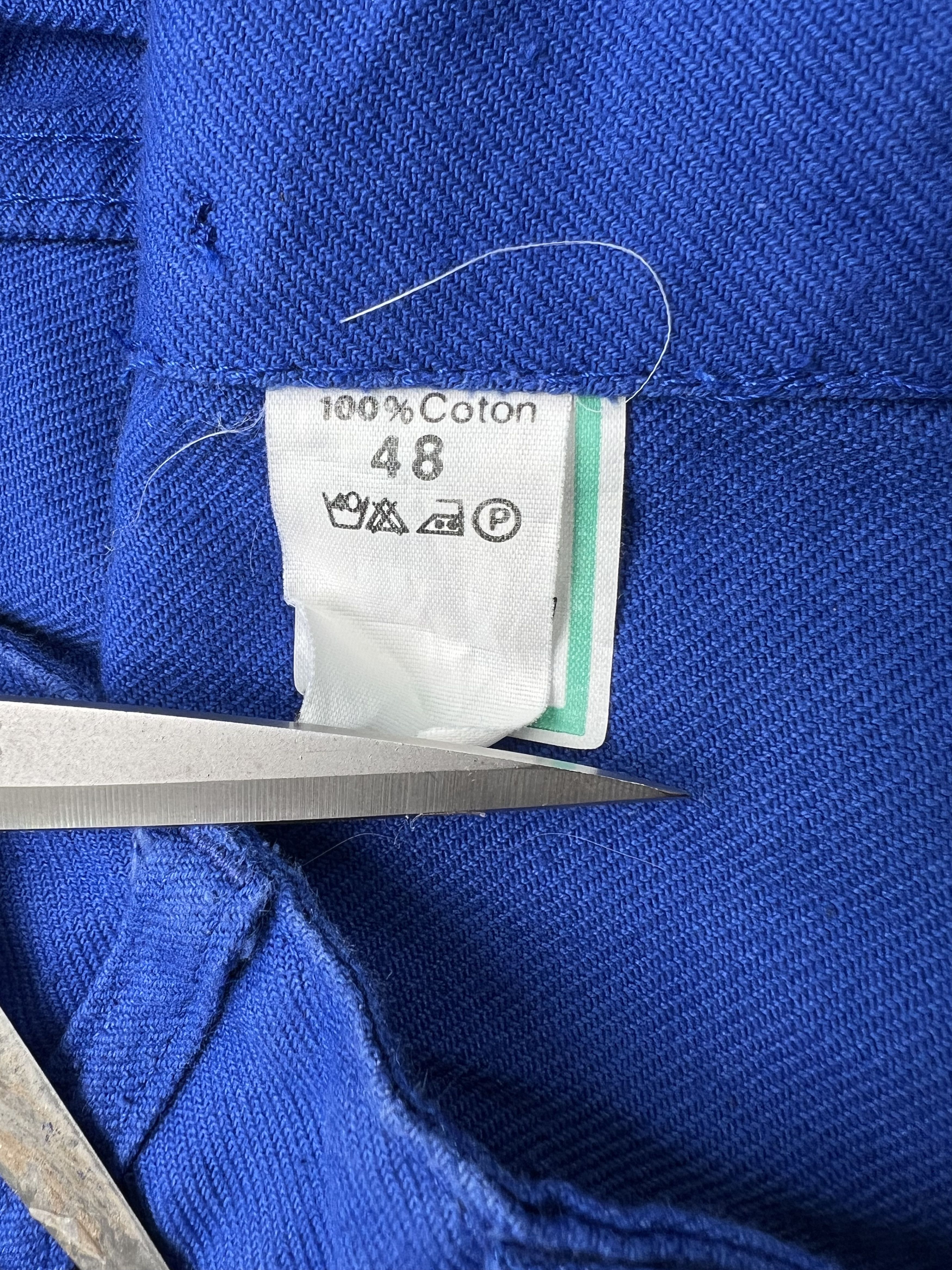 Vintage French Workwear Bleu De Travail Vintage Work Pants Size US 28 / EU 44 - 3 Thumbnail