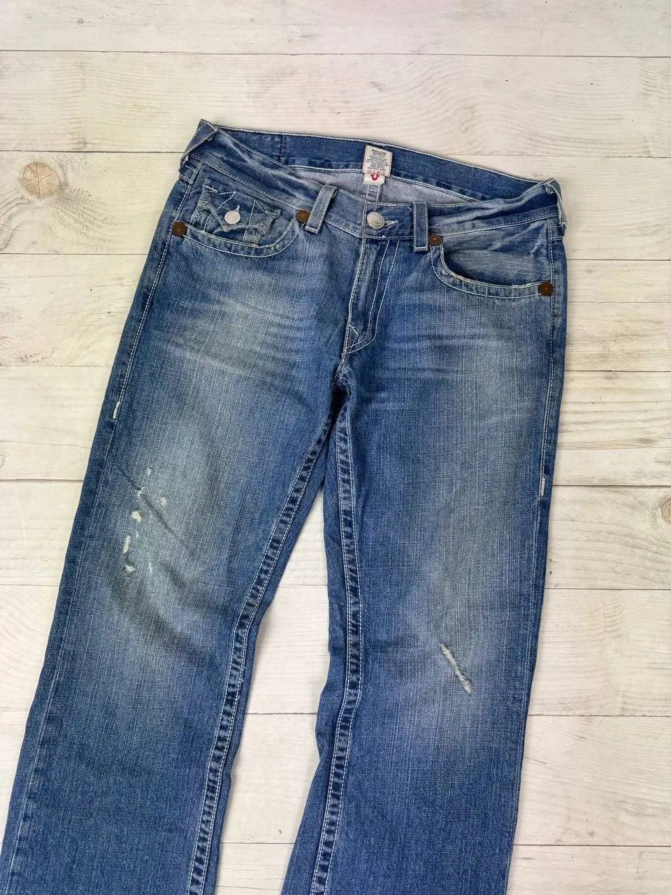 True Religion Vintage True Religion Ricky Baggy Denim Jeans 90s Y2K Size US 36 / EU 52 - 4 Thumbnail