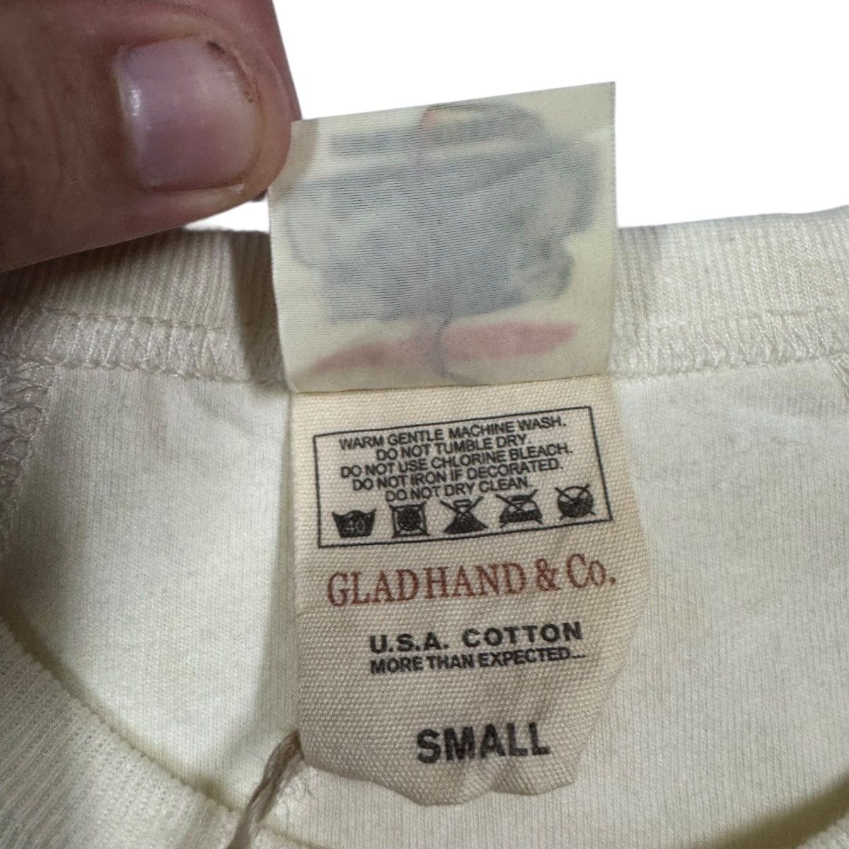 Sugar Cane Nwt🔥Glad Hand & Co Us Miliatary Henley Neck Tee Made In Usa Size US S / EU 44-46 / 1 - 6 Thumbnail