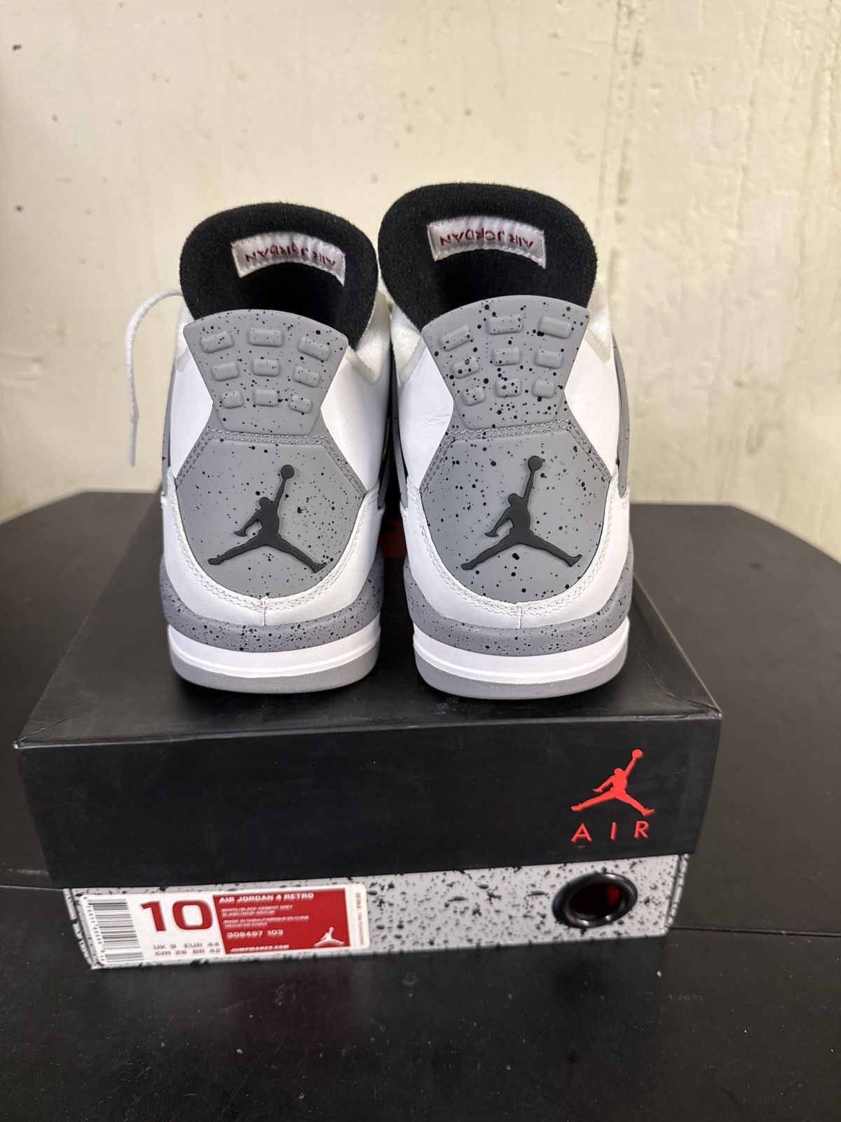 Jordan Brand × Nike Air Jordan 4 cement Size US 10 / EU 43 - 4 Thumbnail