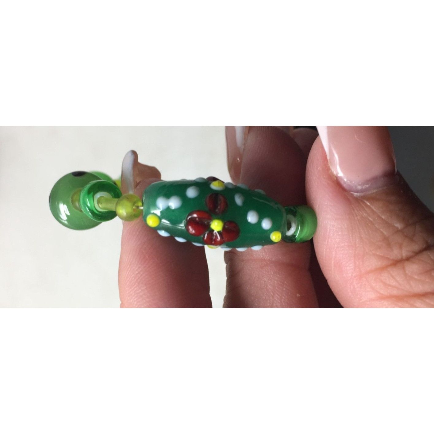 Other Women's/Girl's Green Beaded Bracelet Size ONE SIZE - 5 Thumbnail