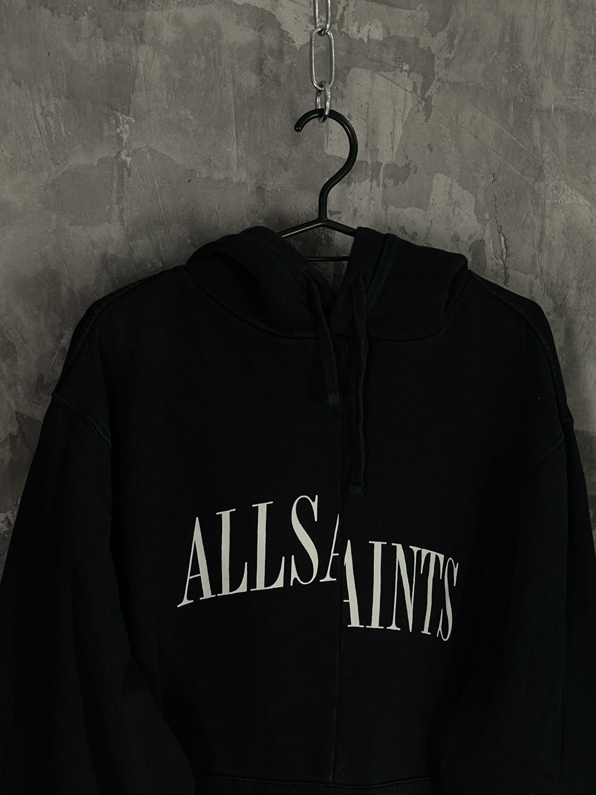 Allsaints Vintage Allsaints Hoodie Oversized Y2k Style Size US M / EU 48-50 / 2 - 8 Thumbnail