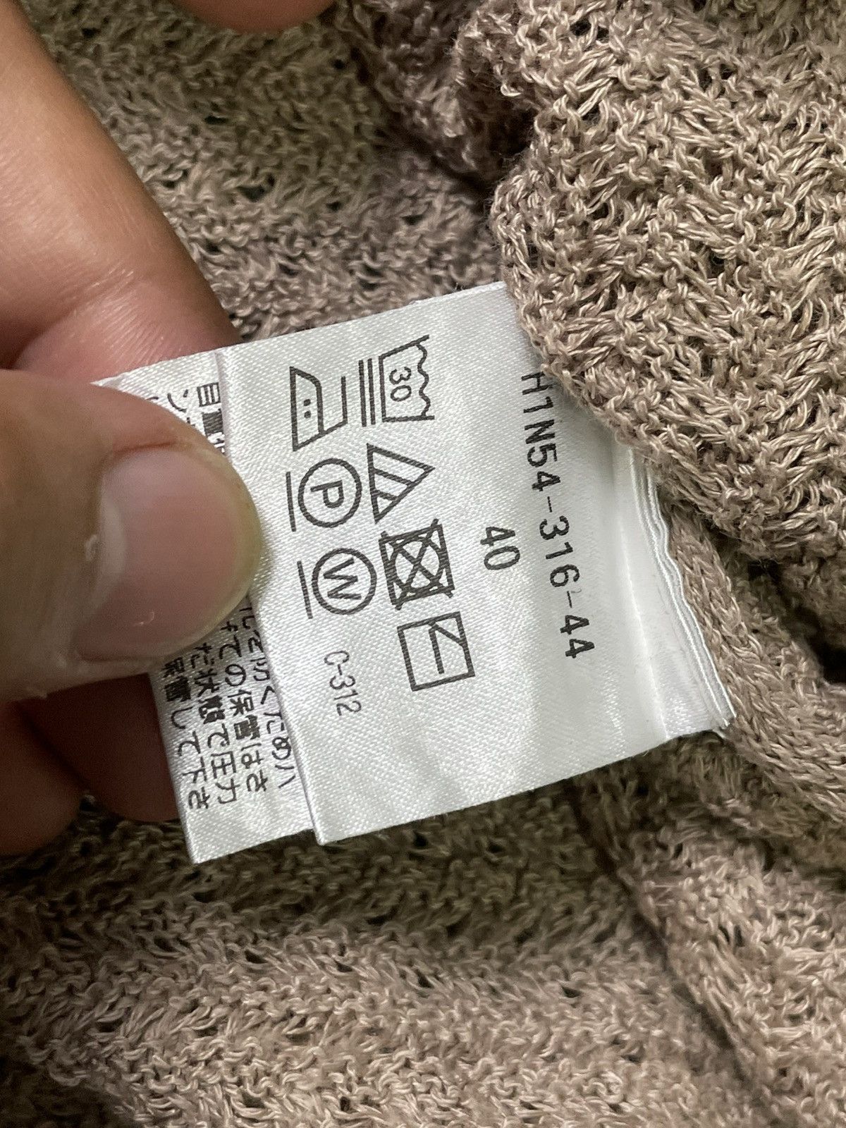 Japanese Brand × Mackintosh × Vintage Mackintosh Philosophy Knitted Tshirt (43) Size US M / EU 48-50 / 2 - 4 Thumbnail