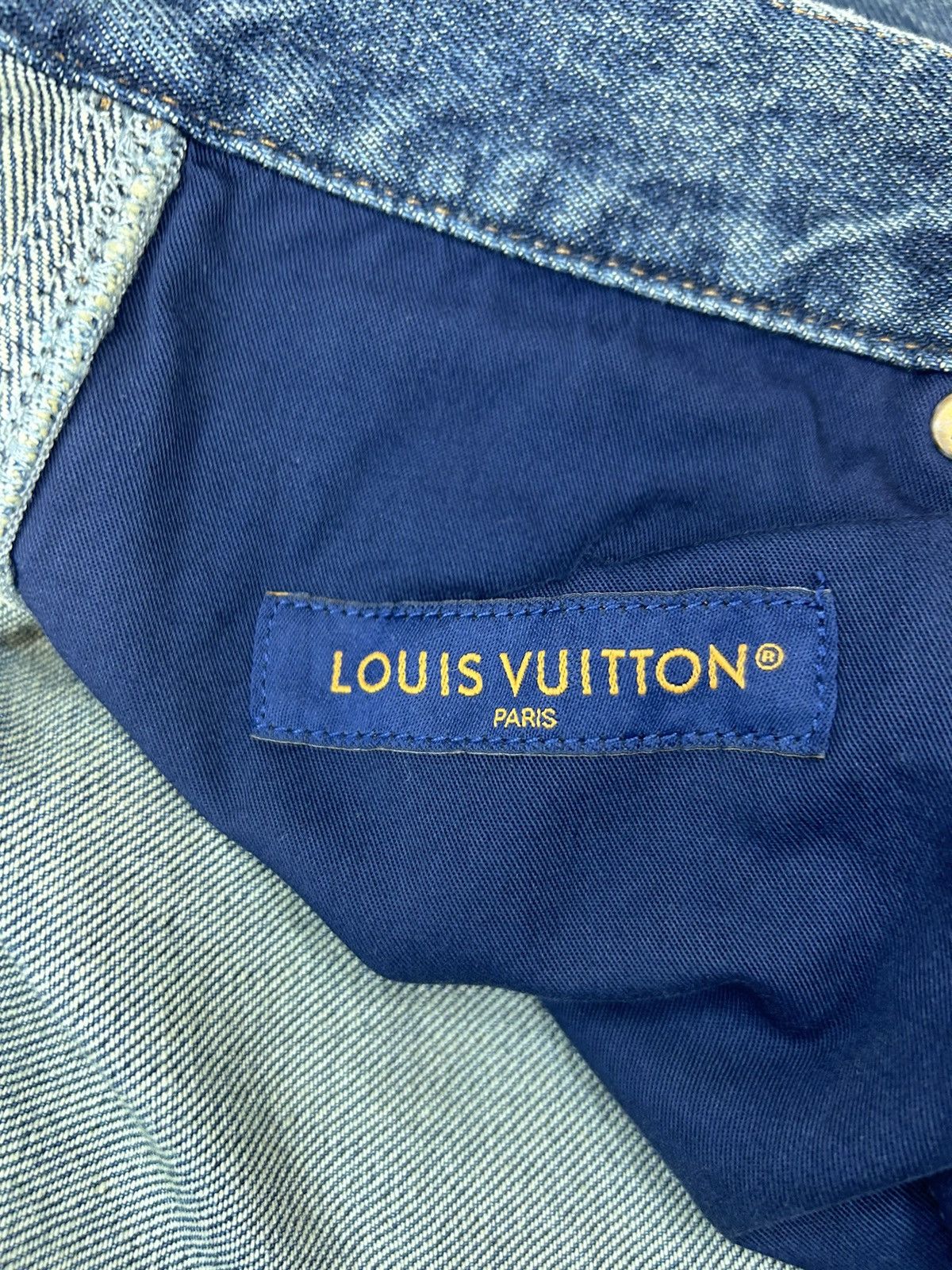 Louis Vuitton Workwear Denim Carpenter Pants Indigo. Size 34