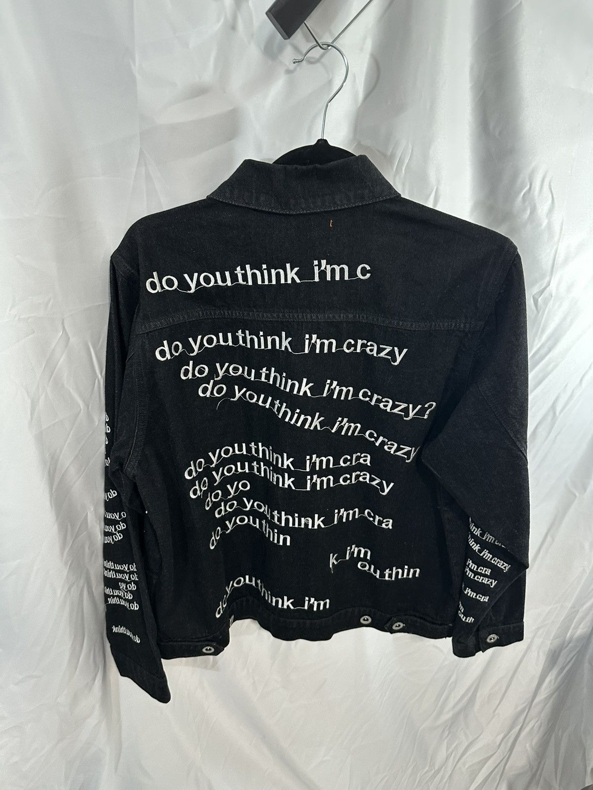 Who Decides War Who Decides War Crazy Denim Jacket Size US XS / EU 42 / 0 - 12 Thumbnail
