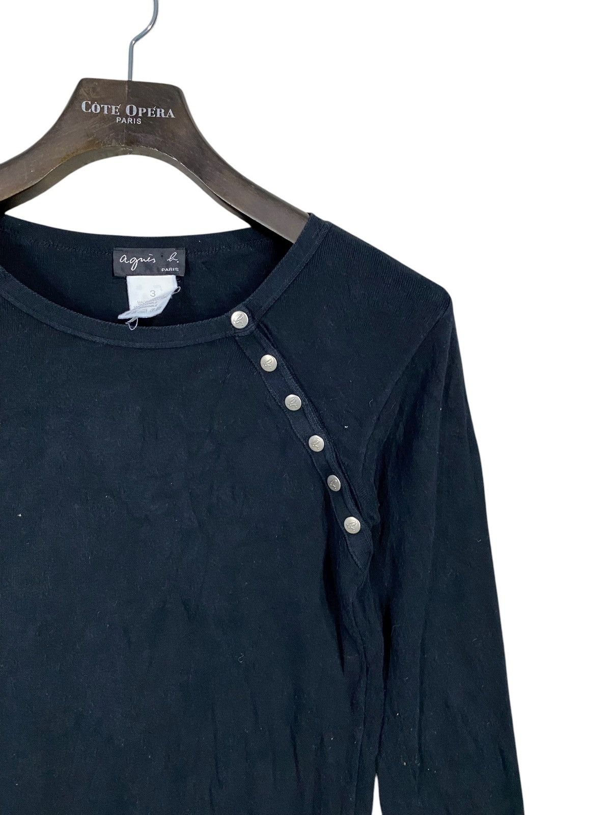 agnes b. Vintage agnes b sweater shoulders button size 3 Size M / US 6-8 / IT 42-44 - 4 Thumbnail