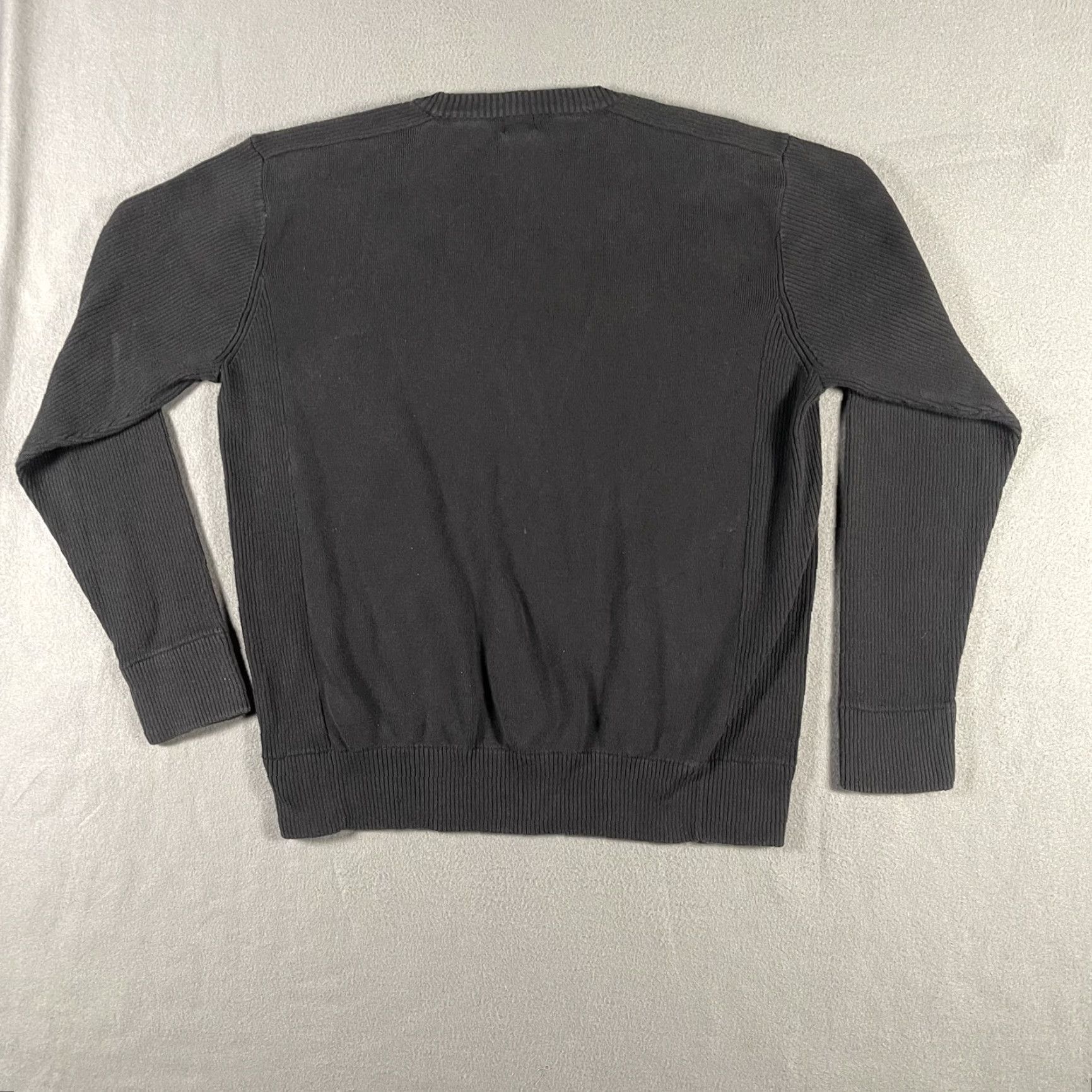 Levi's Levi's Sweater Mens Large Black Crewneck Pullover Knit Cotton Long Sleeve Classic Size US L / EU 52-54 / 3 - 2 Thumbnail