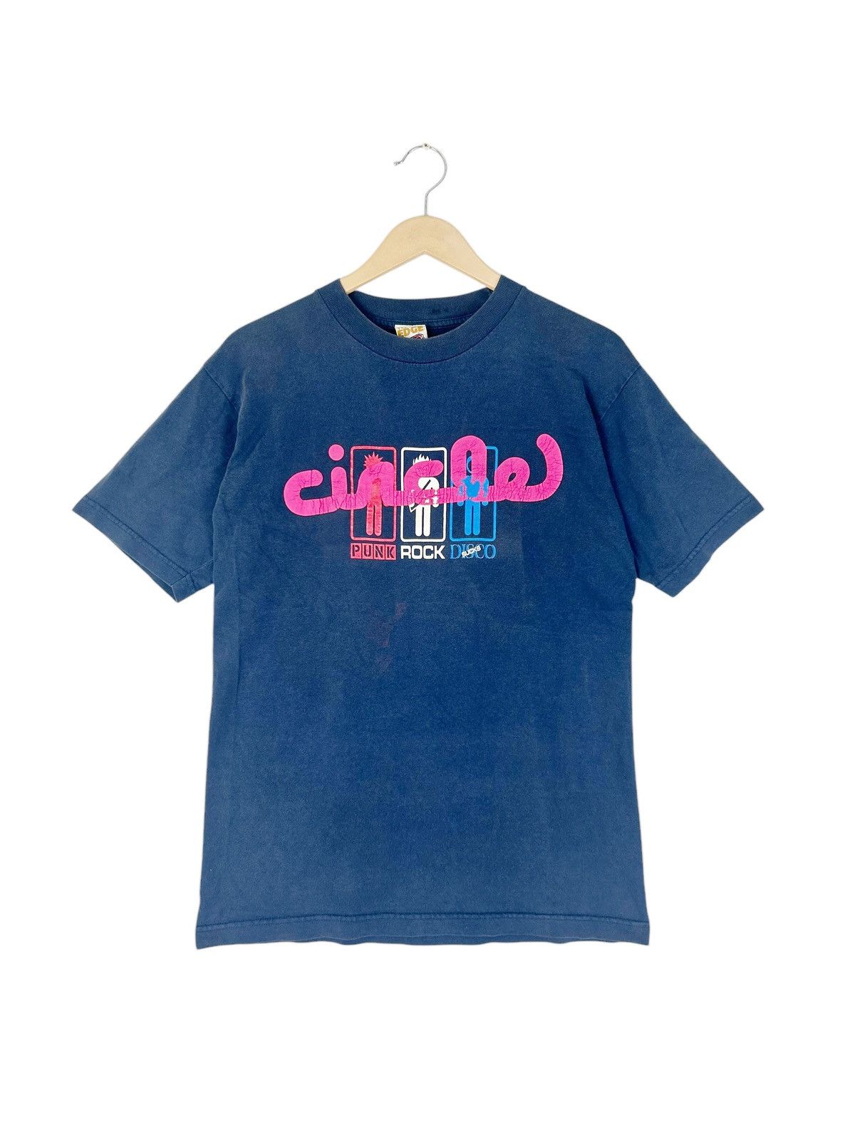 Vintage Vintage Circle Punk Rock Disco Sucks! Punk Theme Tee Parody Size US M / EU 48-50 / 2 - 1 Thumbnail