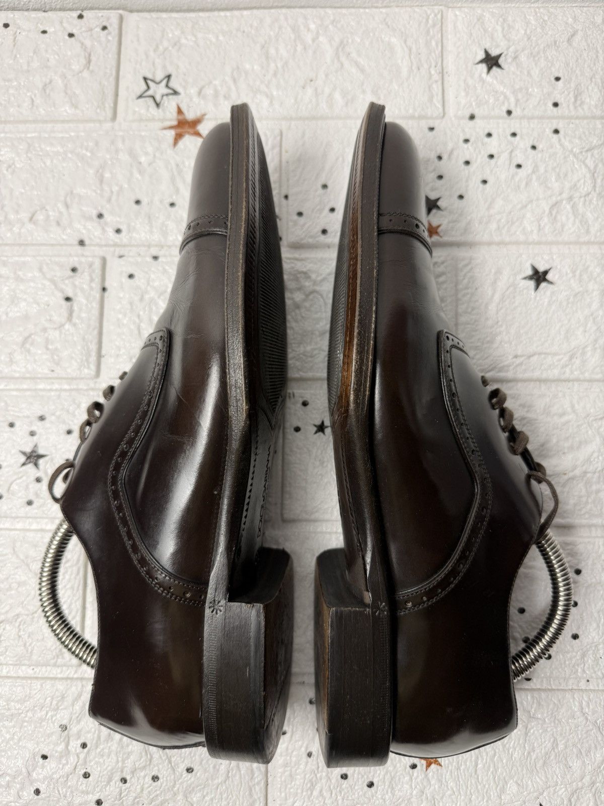 Dolce & Gabbana DOLCE & GABBANA oxford US7.5 UK6.5 EUR41 Leather Brown Size US 7.5 / EU 40-41 - 9 Thumbnail