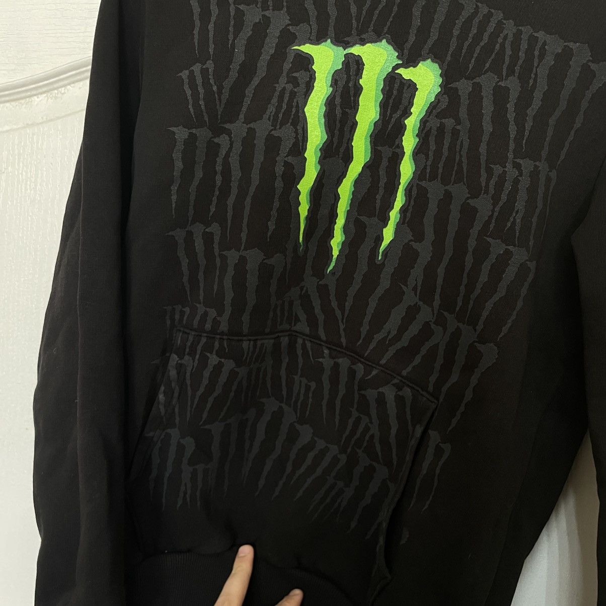 If Six Was Nine S ✅ Vintage y2k Racing Monster energy hoodie swag moto skate Size US S / EU 44-46 / 1 - 3 Thumbnail