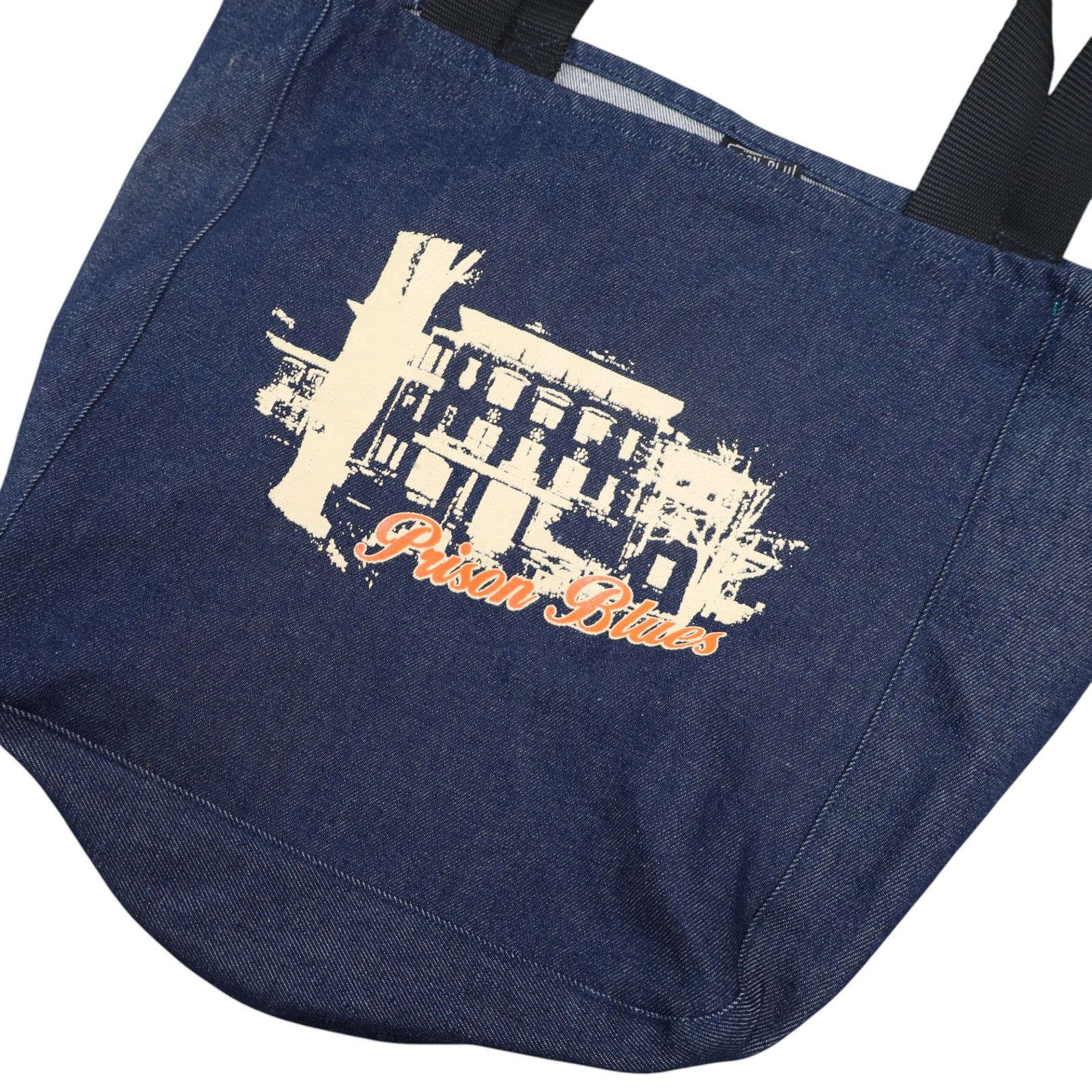 Vintage Vintage Prison Blues Graphic Denim Tote Bag Size ONE SIZE - 2 Thumbnail