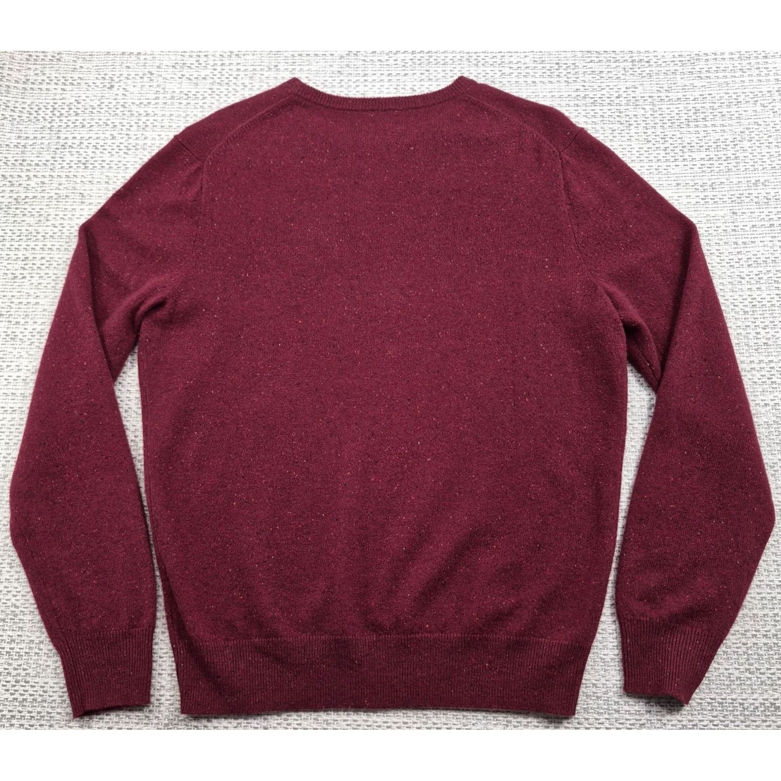 J.Crew J.Crew Sweater Mens Medium Red 100% Cashmere Crewneck Knit Pullover Size US M / EU 48-50 / 2 - 6 Thumbnail