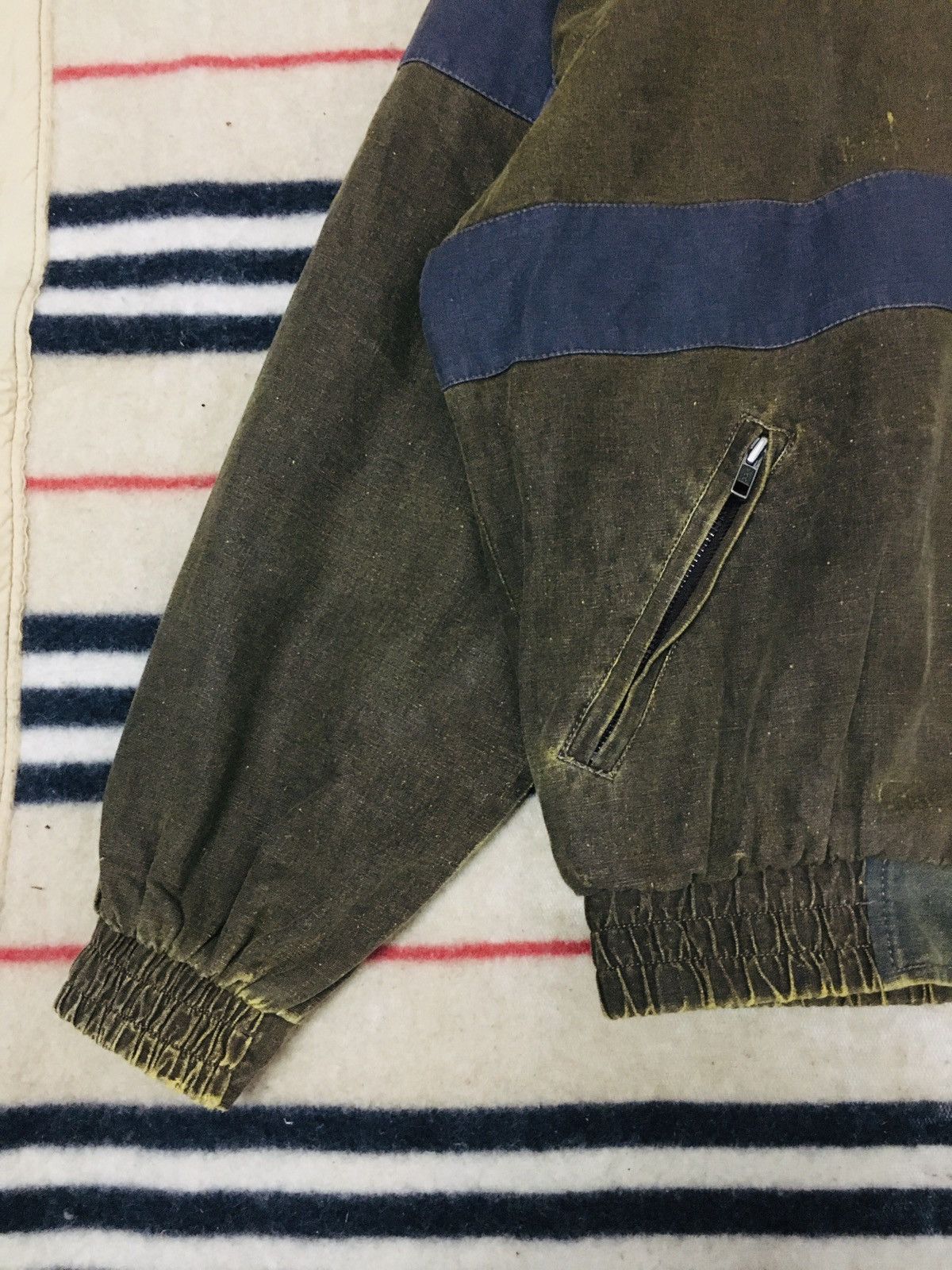 Urban Outfitters A07 Rare 🔴 Urban Hill Zipper Jacket (Stone Island Inspired) Size US L / EU 52-54 / 3 - 6 Thumbnail