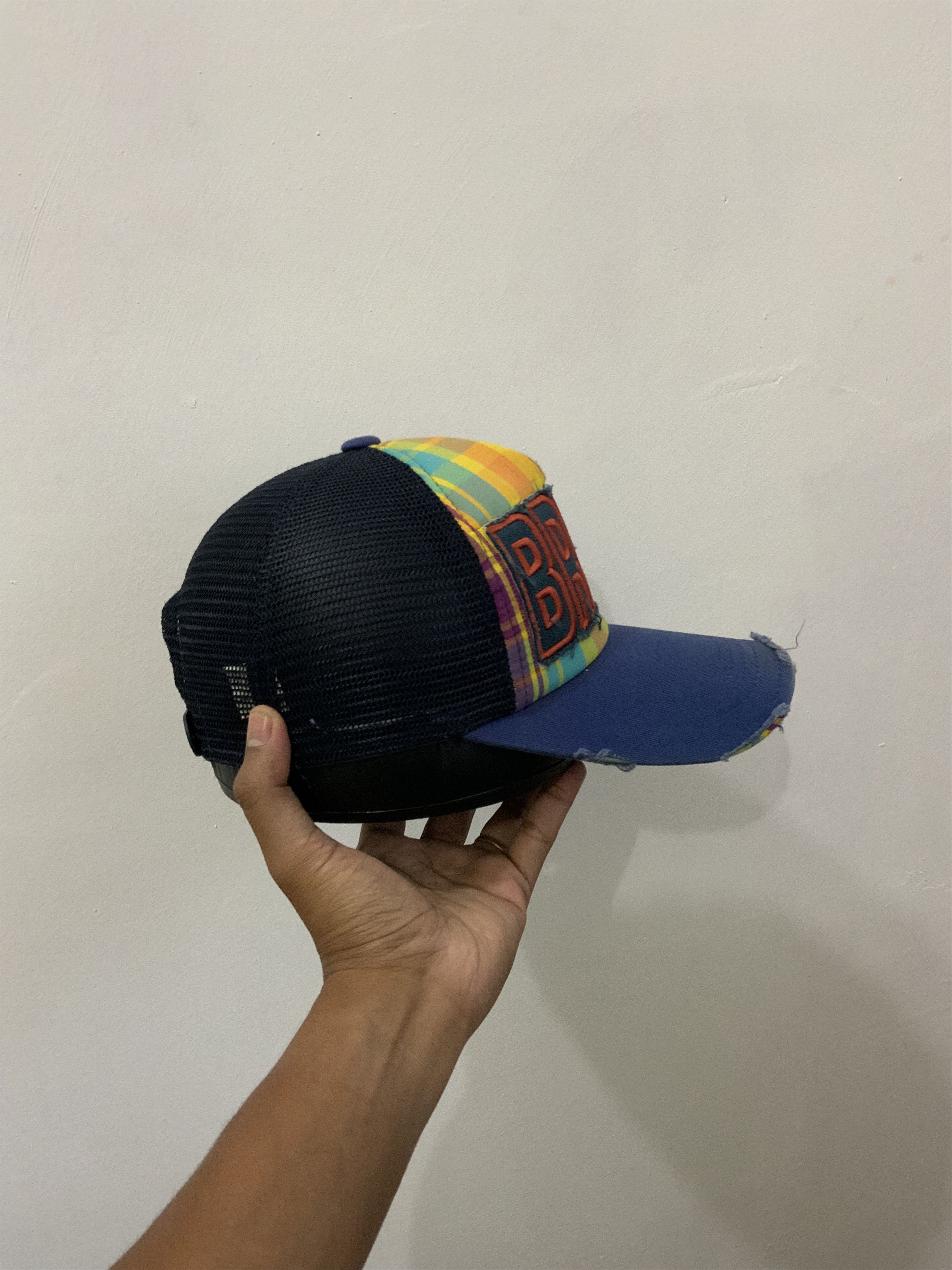 If Six Was Nine Break Distressed Trucker Hat Size ONE SIZE - 4 Thumbnail