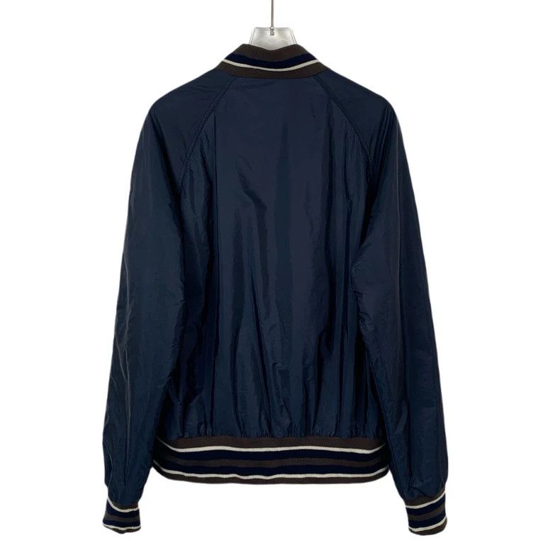 Prada Prada Dark blue stand-up collar zipper long-sleeved jacket Size US M / EU 48-50 / 2 - 2 Thumbnail