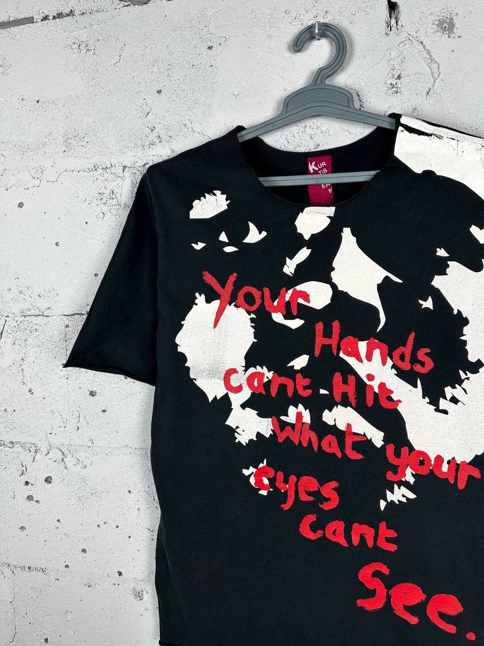 Vintage Vintage Hysteric Style Y2K Black Face T shirt Opium Size US M / EU 48-50 / 2 - 3 Thumbnail