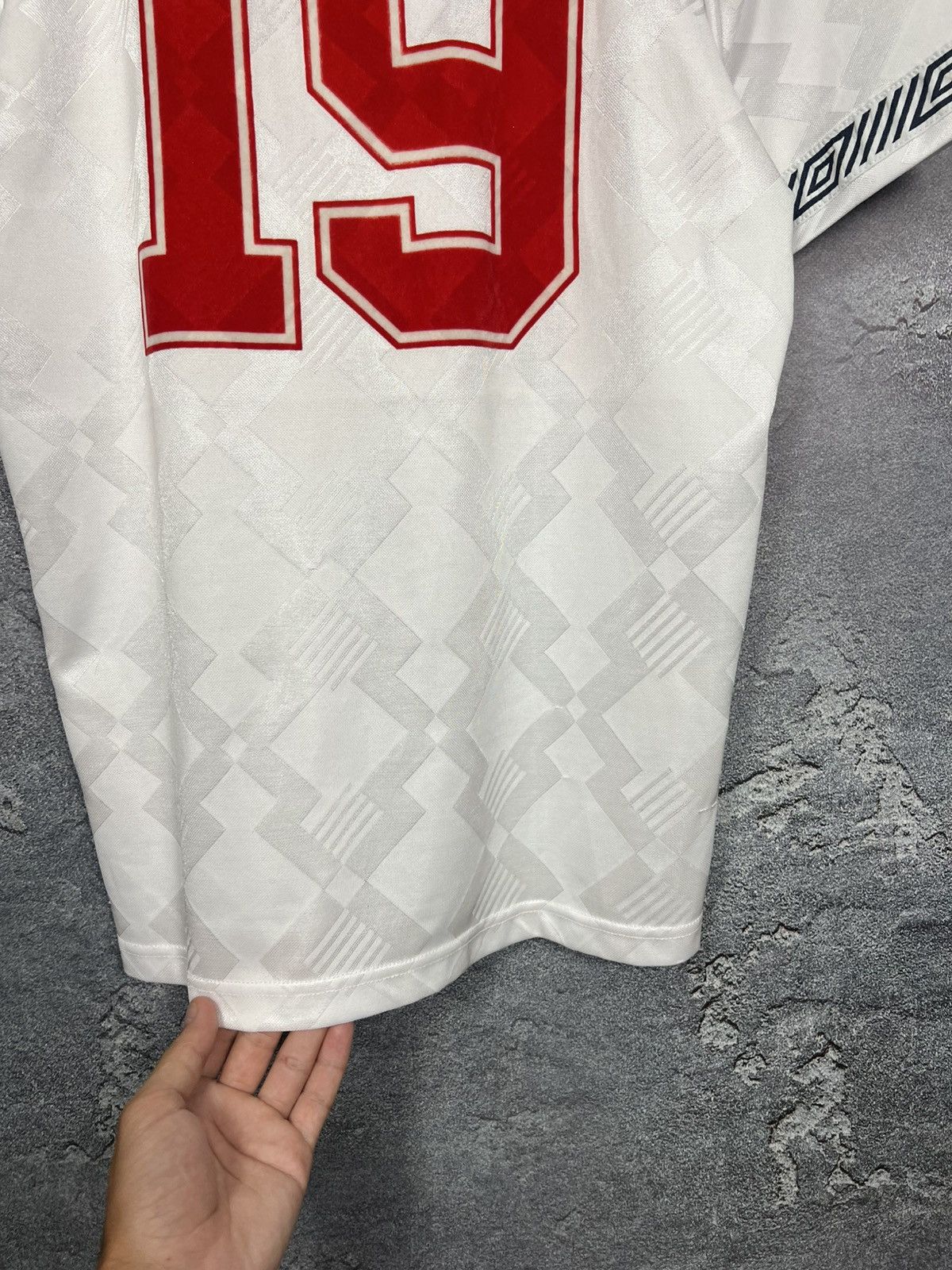 Umbro Vintage 1990 England Umbro Reproduction Jersey Size S Size US S / EU 44-46 / 1 - 14 Thumbnail