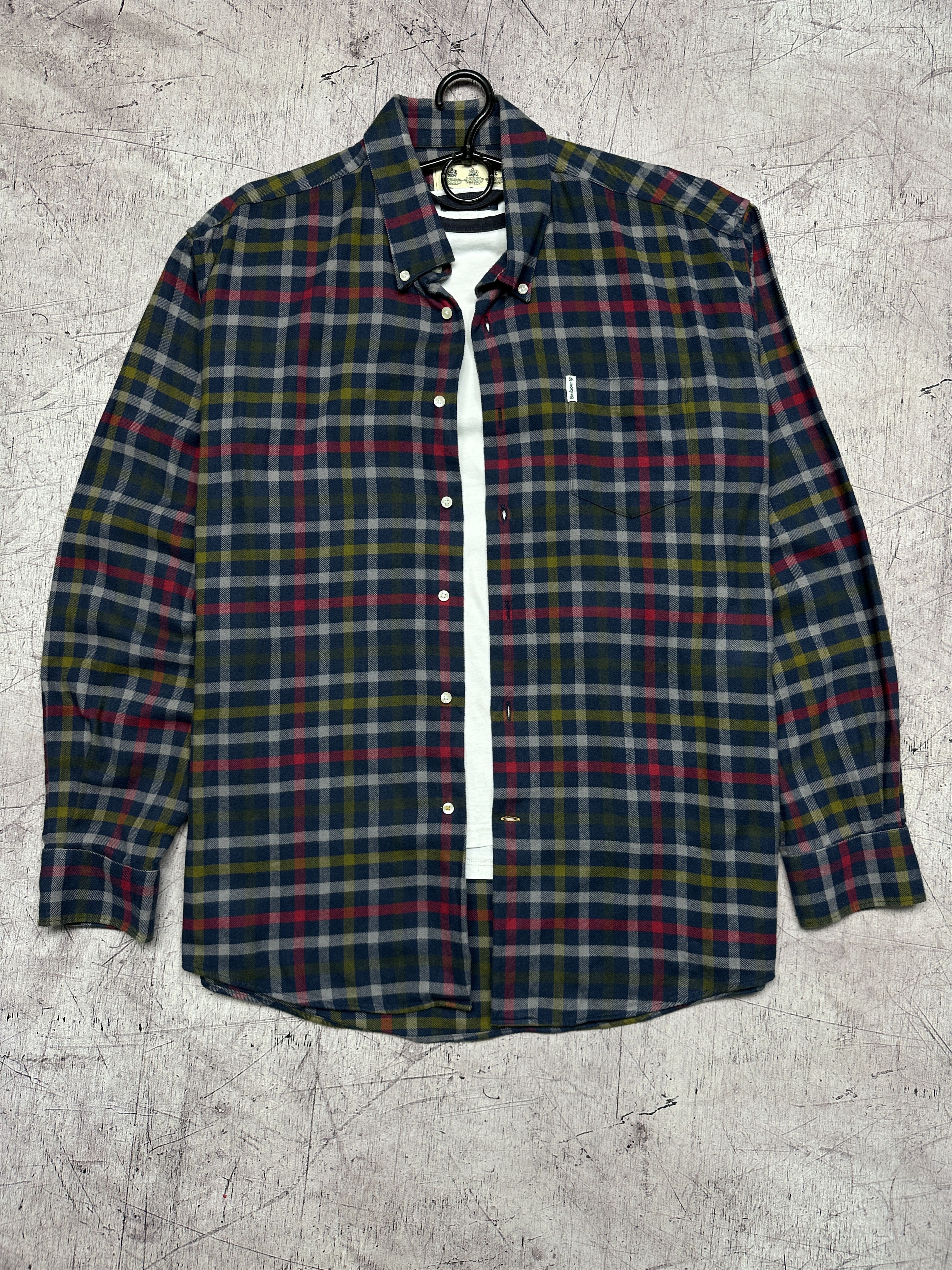 Barbour Barbour Vintage Mens Flannel Plaid Shirt Size US XXL / EU 58 / 5 - 1 Thumbnail