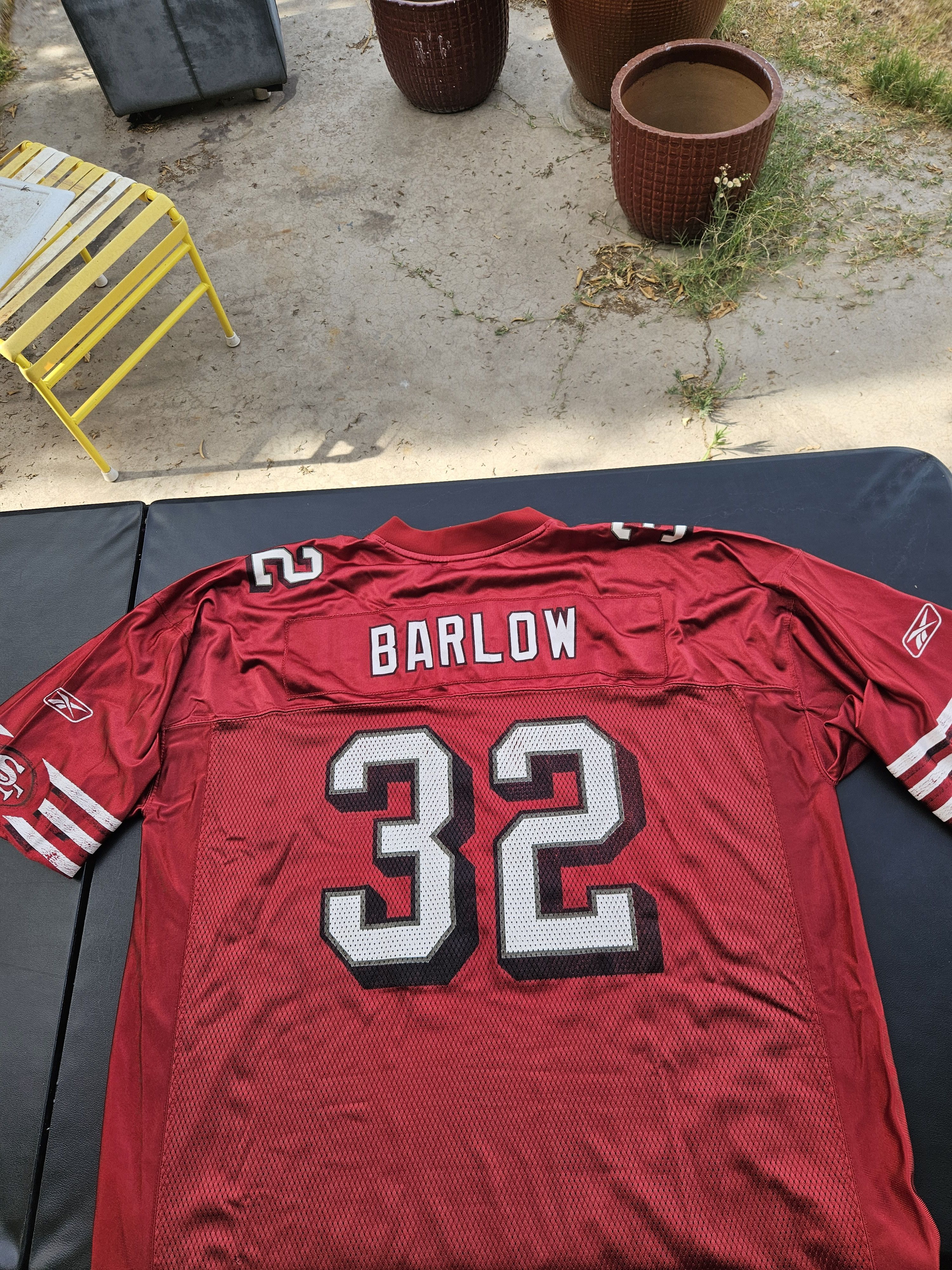 Reebok San Francisco 49ers Kevam Varlow Y2K NFL Reebok Jersey Size US XXL / EU 58 / 5 - 2 Thumbnail