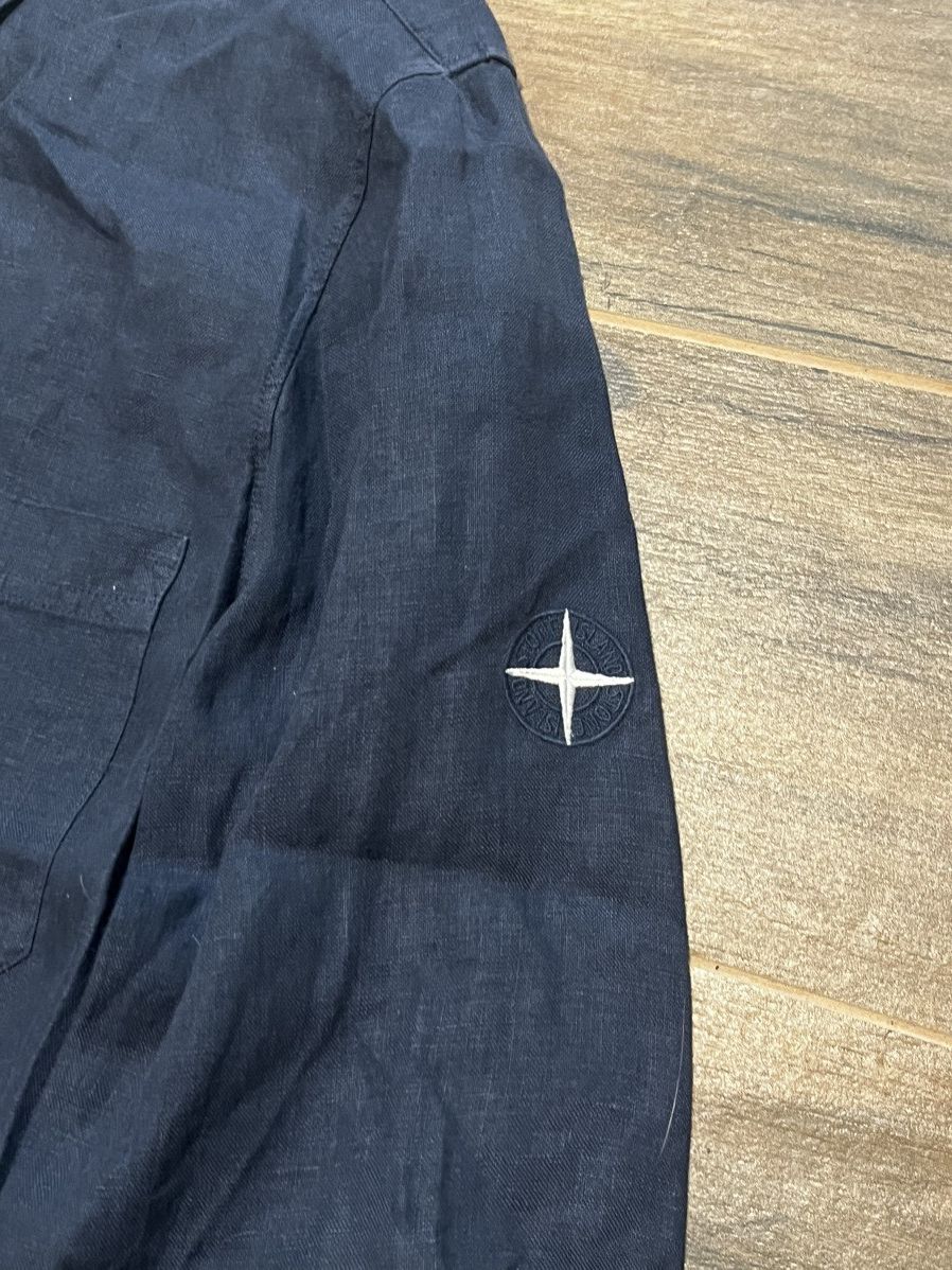 Stone Island × Vintage Stone Island embroidered logo shirt Size US L / EU 52-54 / 3 - 2 Thumbnail