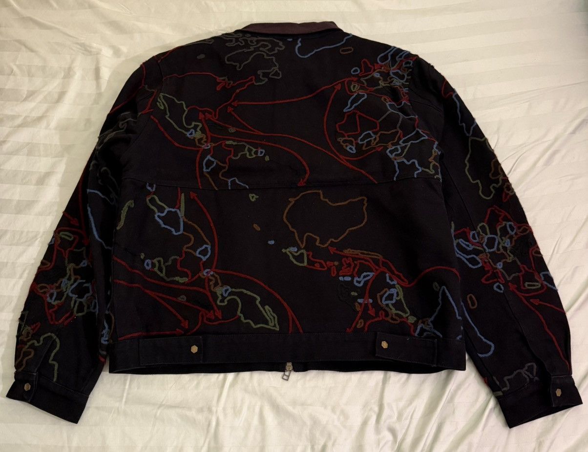 Fugazi Fugazi Chain Stich Trade Route Work Jacket Black L Size US L / EU 52-54 / 3 - 2 Thumbnail