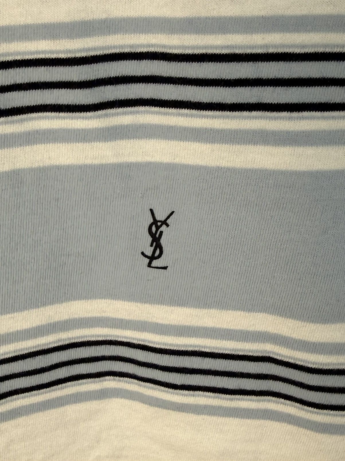 Yves Saint Laurent White YSL T-shirt Yves Saint Laurent Shirt Vintage Size US M / EU 48-50 / 2 - 3 Thumbnail
