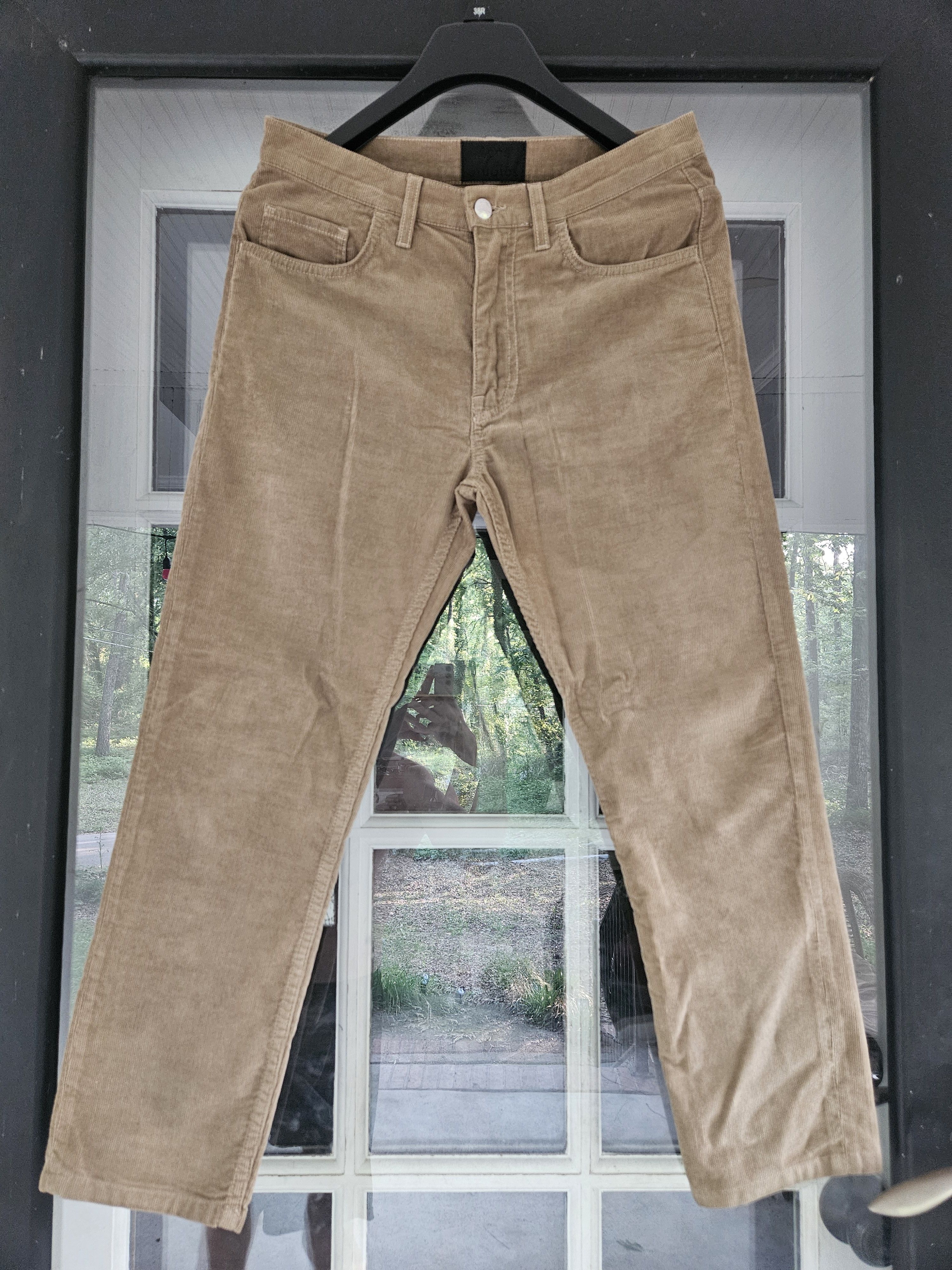 Town Khaki Cord Beige Corduroy Pants