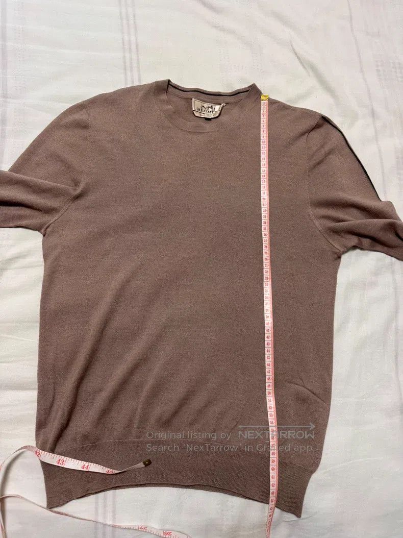 Hermes Hermes Cashmere Jumper, 80% Cashmere + 20% Mulberry Silk Size US M / EU 48-50 / 2 - 5 Thumbnail