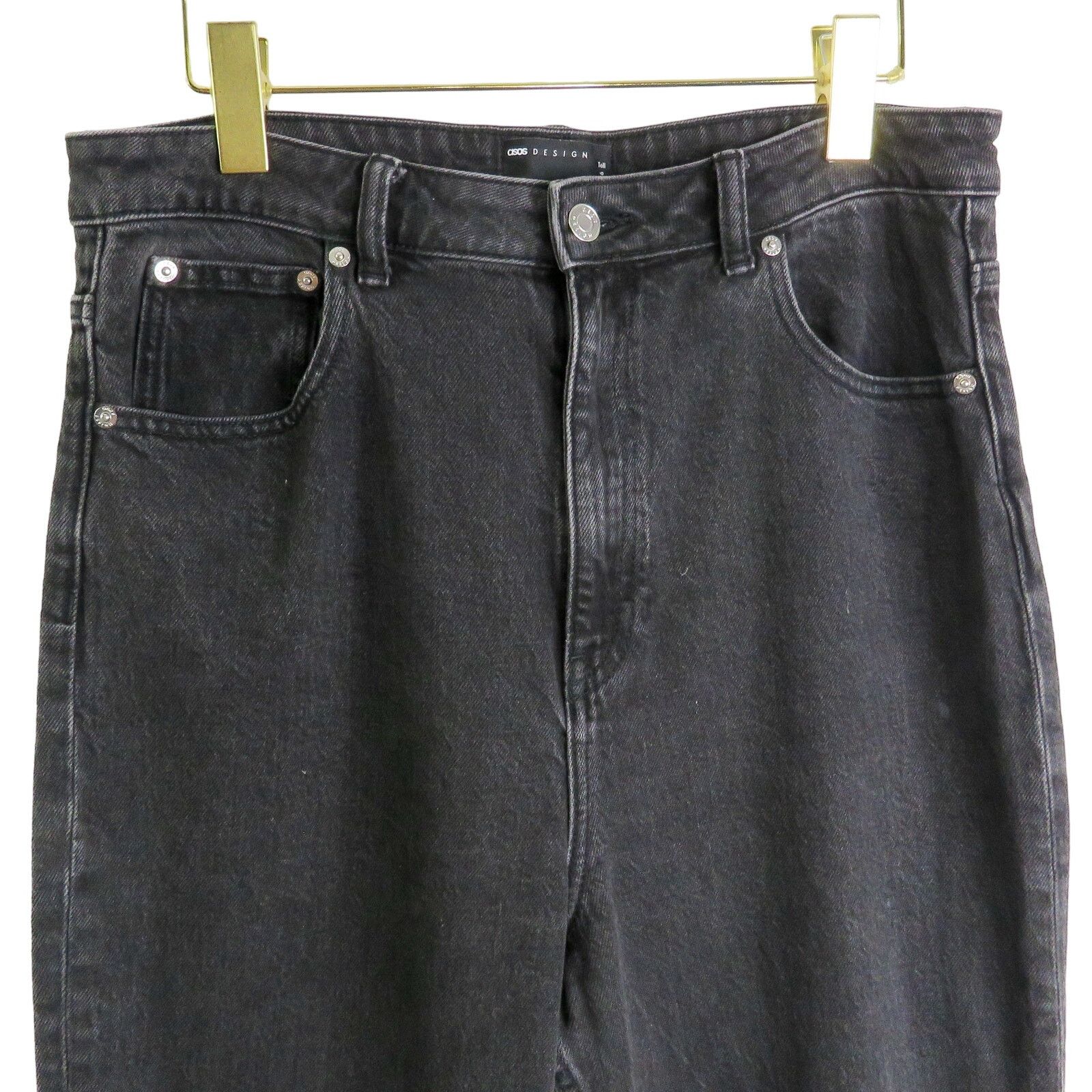 Asos Asos Men's Black Skinny Jeans 32/36 Tall Size US 32 / EU 48 - 4 Thumbnail