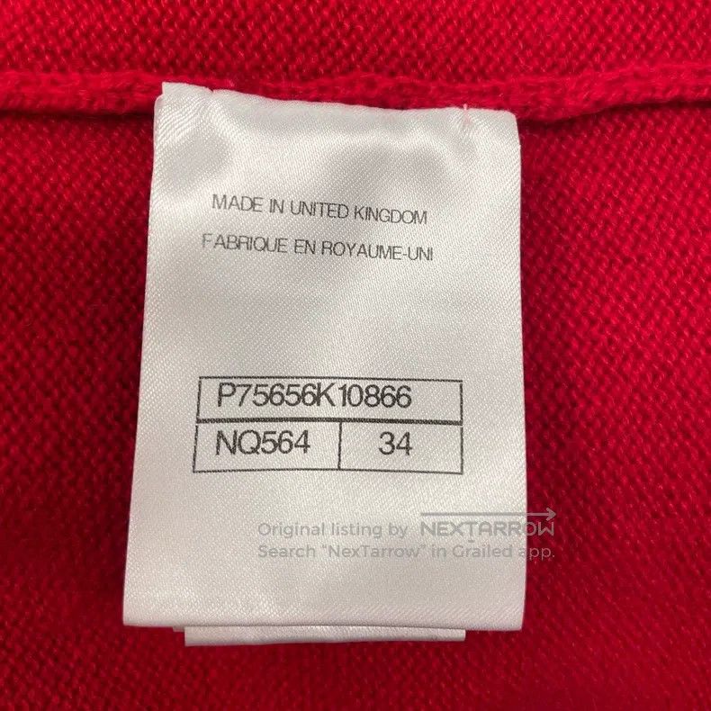 Chanel Chanel Red knitted cardigan coat Size XXS / US 00 / IT 34 - 6 Thumbnail
