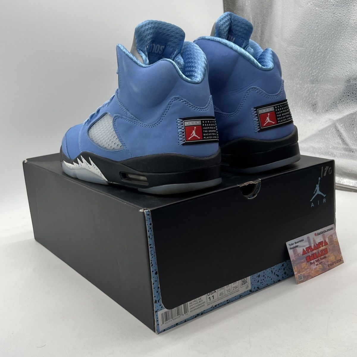 Jordan Brand Air Jordan 5 unc Size US 11 / EU 44 - 4 Thumbnail